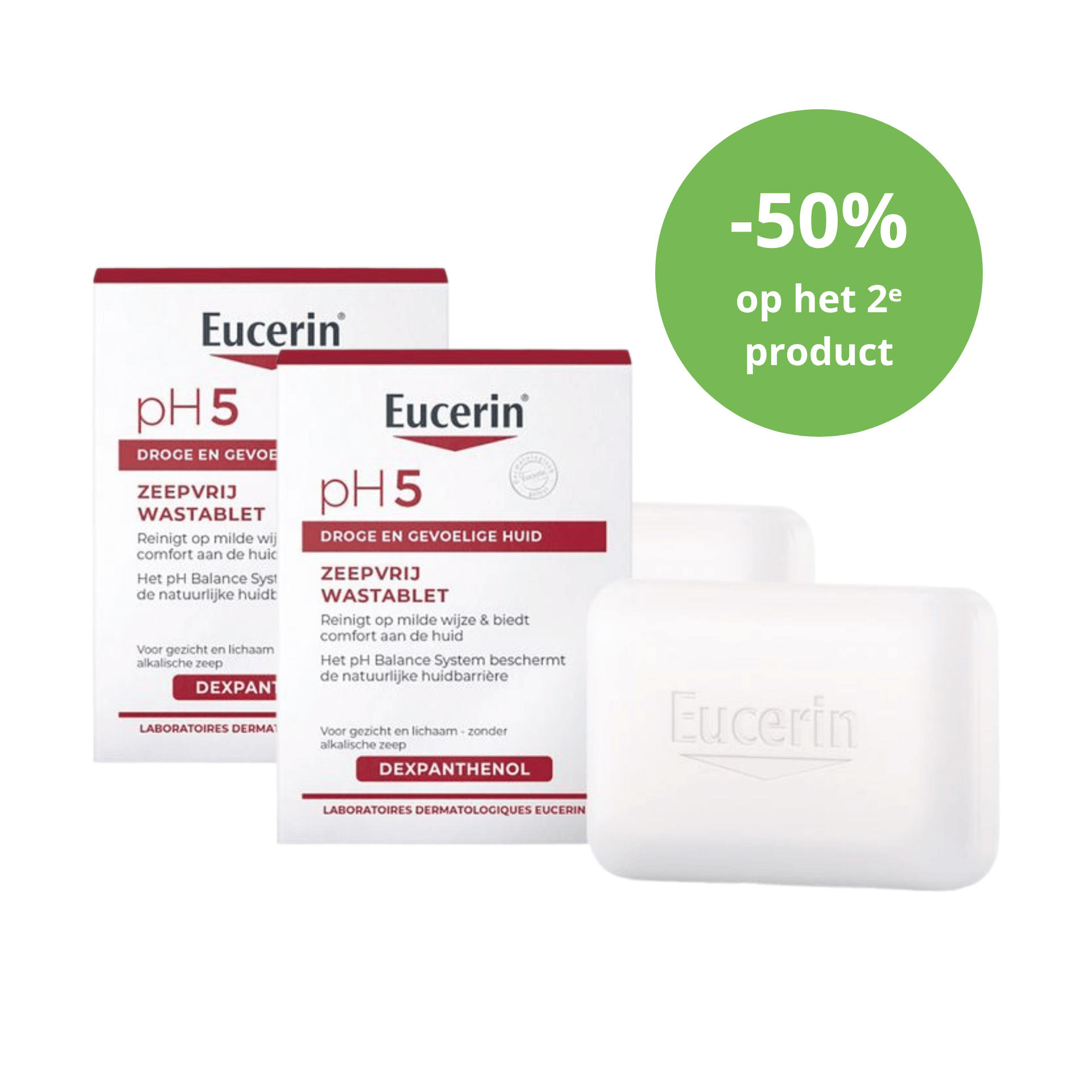 Eucerin pH5 Wastablet Zonder Zeep 