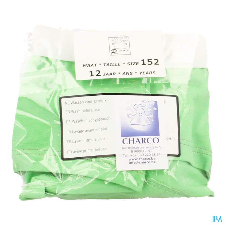 Charco Broekje Nachtwekker Meisje Groen Maat 152 Charco Broekje Nachtwekker Meisje Groen Maat 152