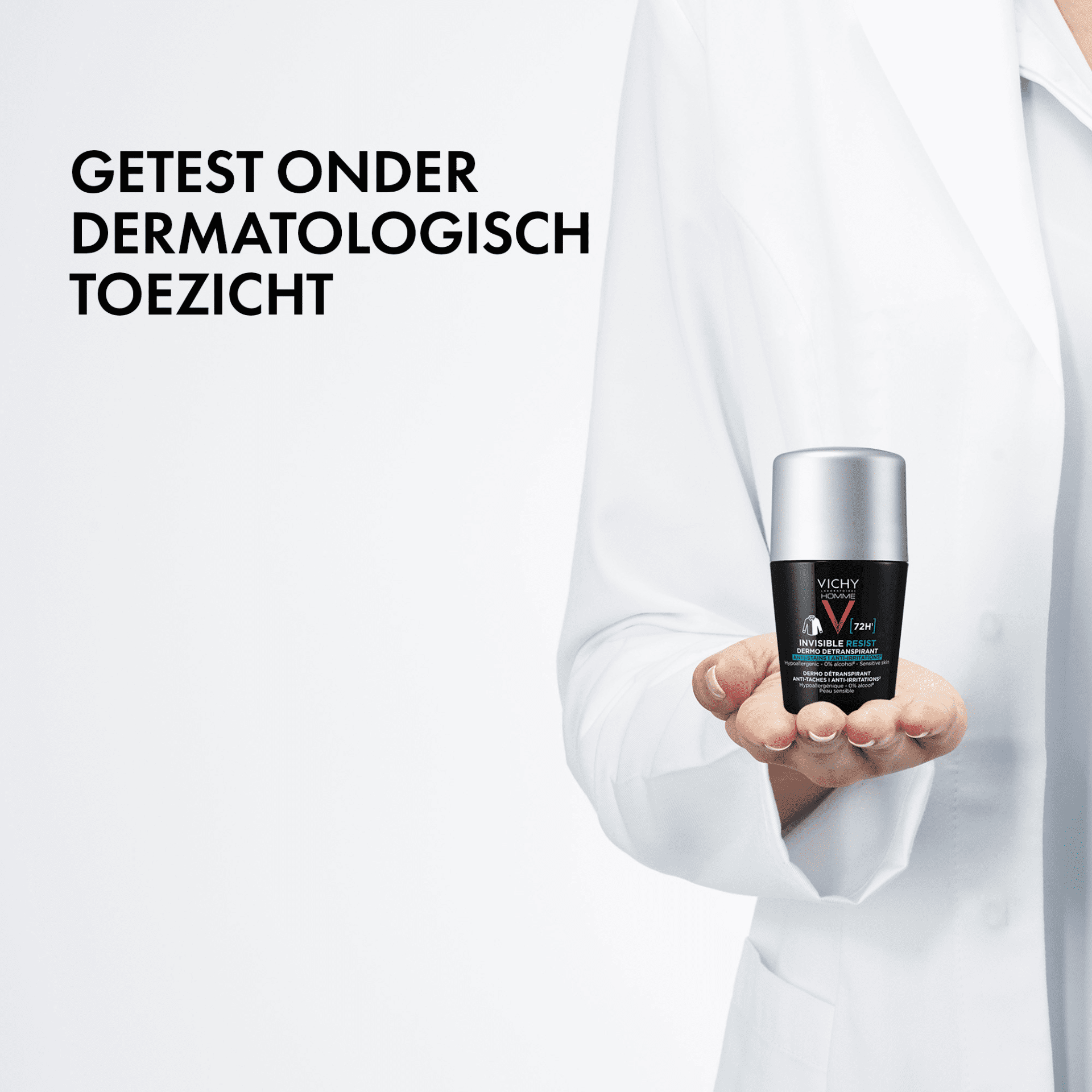 Vichy Homme Invisible Resist Dermo-Detranspirant 72U Roller Vichy Homme Invisible Resist Dermo-Detranspirant 72U Roller