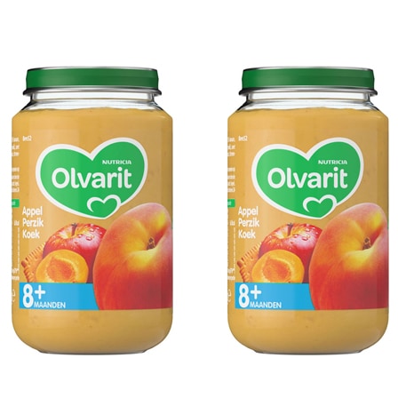 Olvarit Appel-Perzik-Koek 8+ Olvarit Appel-Perzik-Koek 8+