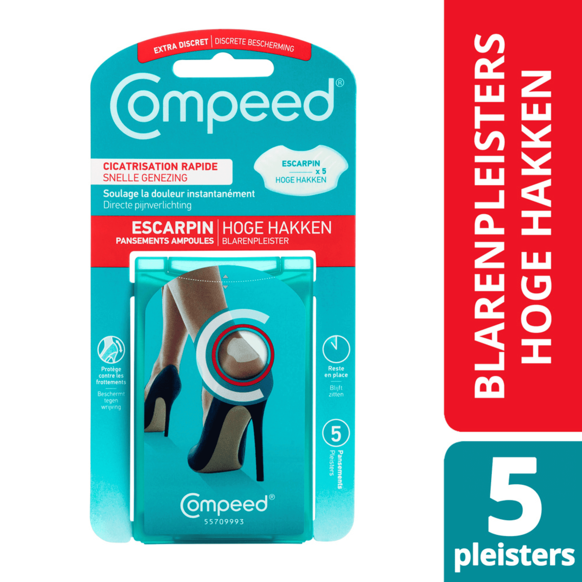 Compeed Hoge Hakken Blarenpleister Compeed Hoge Hakken Blarenpleister