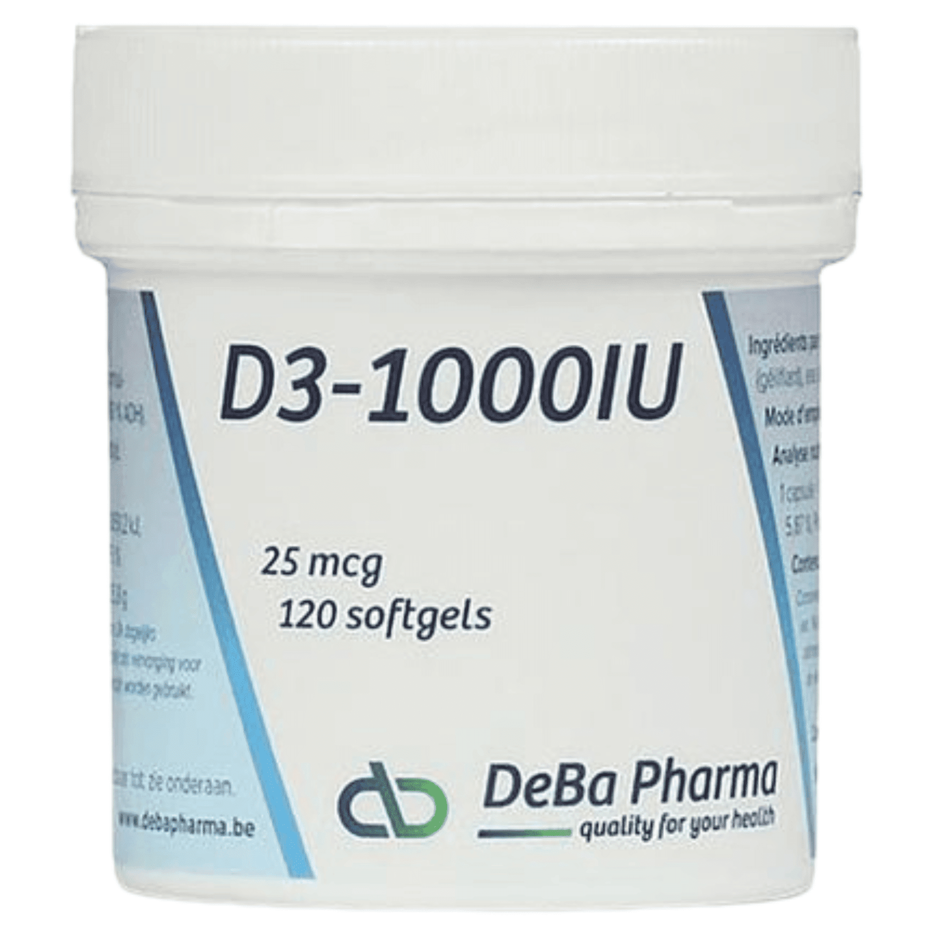Deba Vitamine D3 1000IU Deba Vitamine D3 1000IU