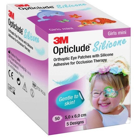 Opticlude Silicone Oogpleister Meisje Mini
