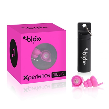 Blox Oordoppen Xperience Music Fluo Roze Blox Oordoppen Xperience Music Fluo Roze