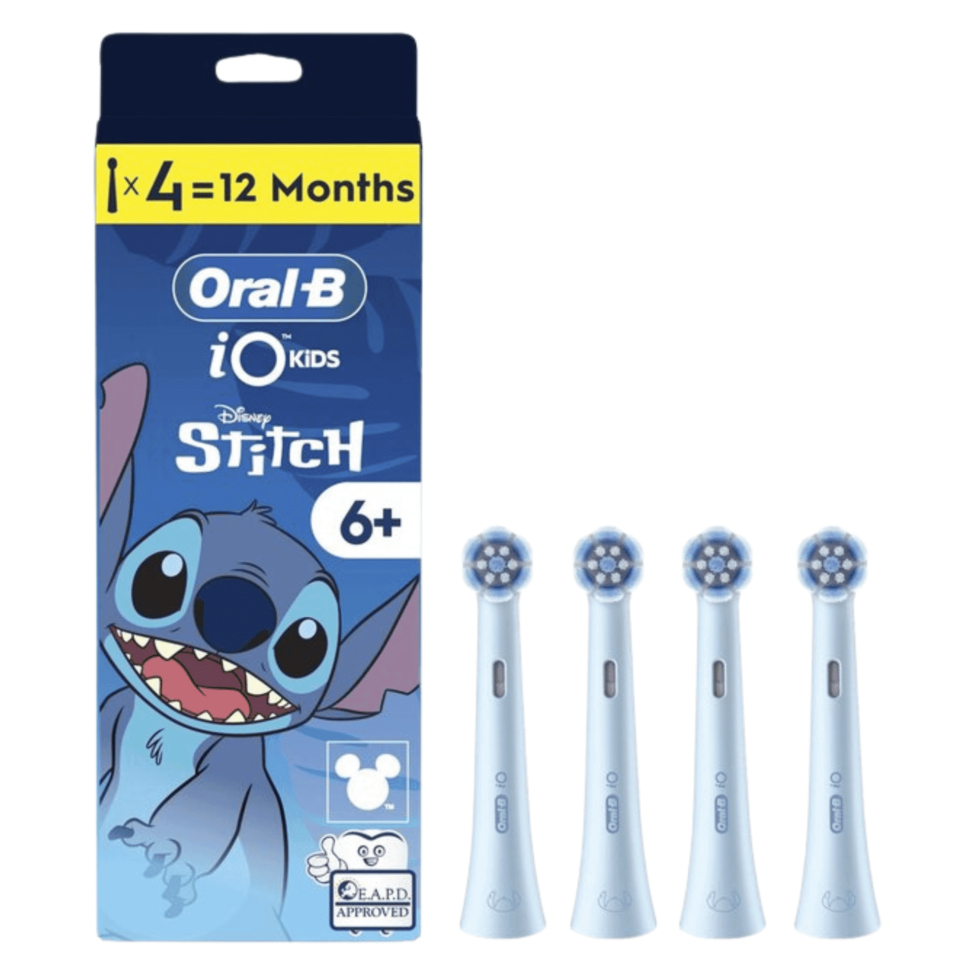 Oral-B iO Kids Disney Stitch 6+ Jaar Opzetborstels