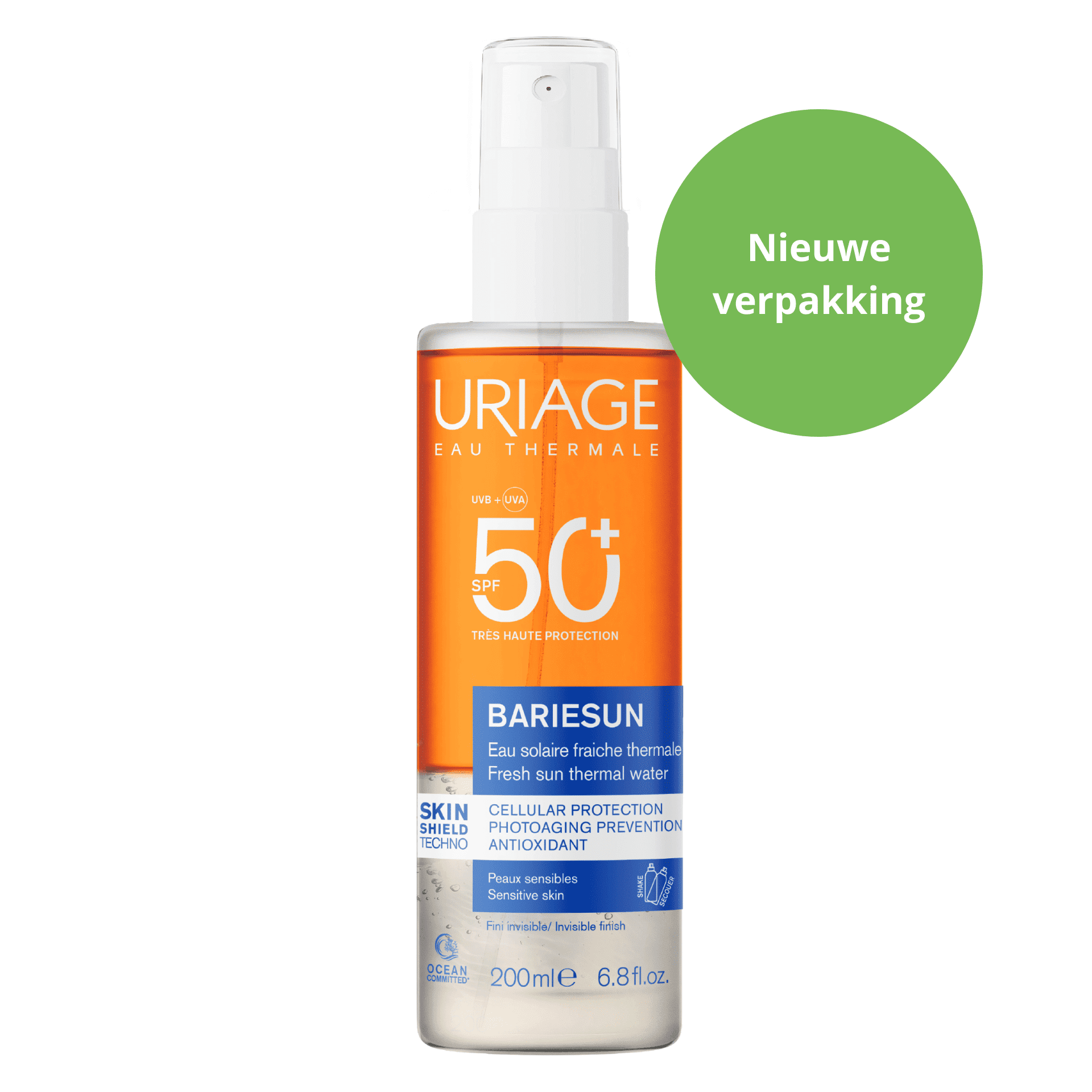 Uriage Bariésun Fris Zonnewater SPF 50+