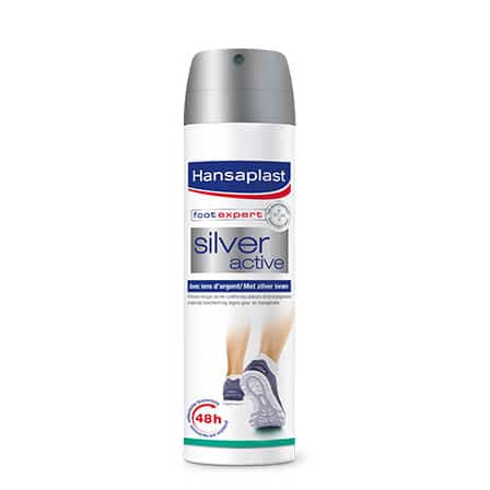 Hansaplast Silver Active Voetdeo Anti-transpirant Hansaplast Silver Active Voetdeo Anti-transpirant