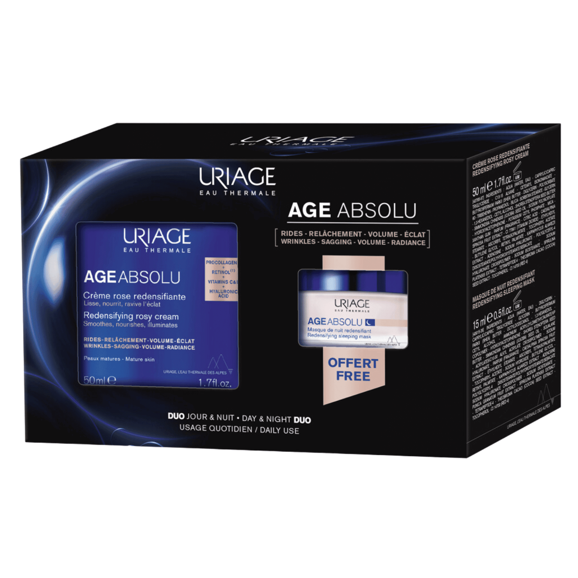Uriage Age Absolu Dag en Nacht Duo Promo