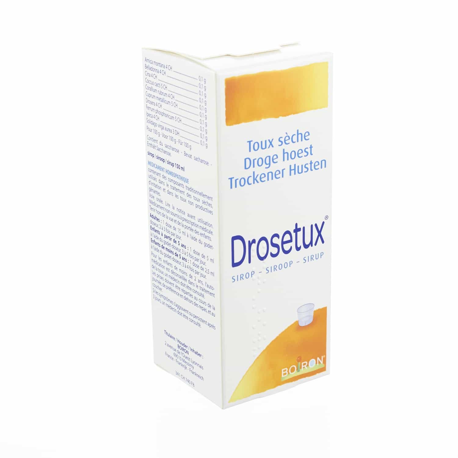 Boiron Drosetux Siroop Volwassenen Boiron Drosetux Siroop Volwassenen