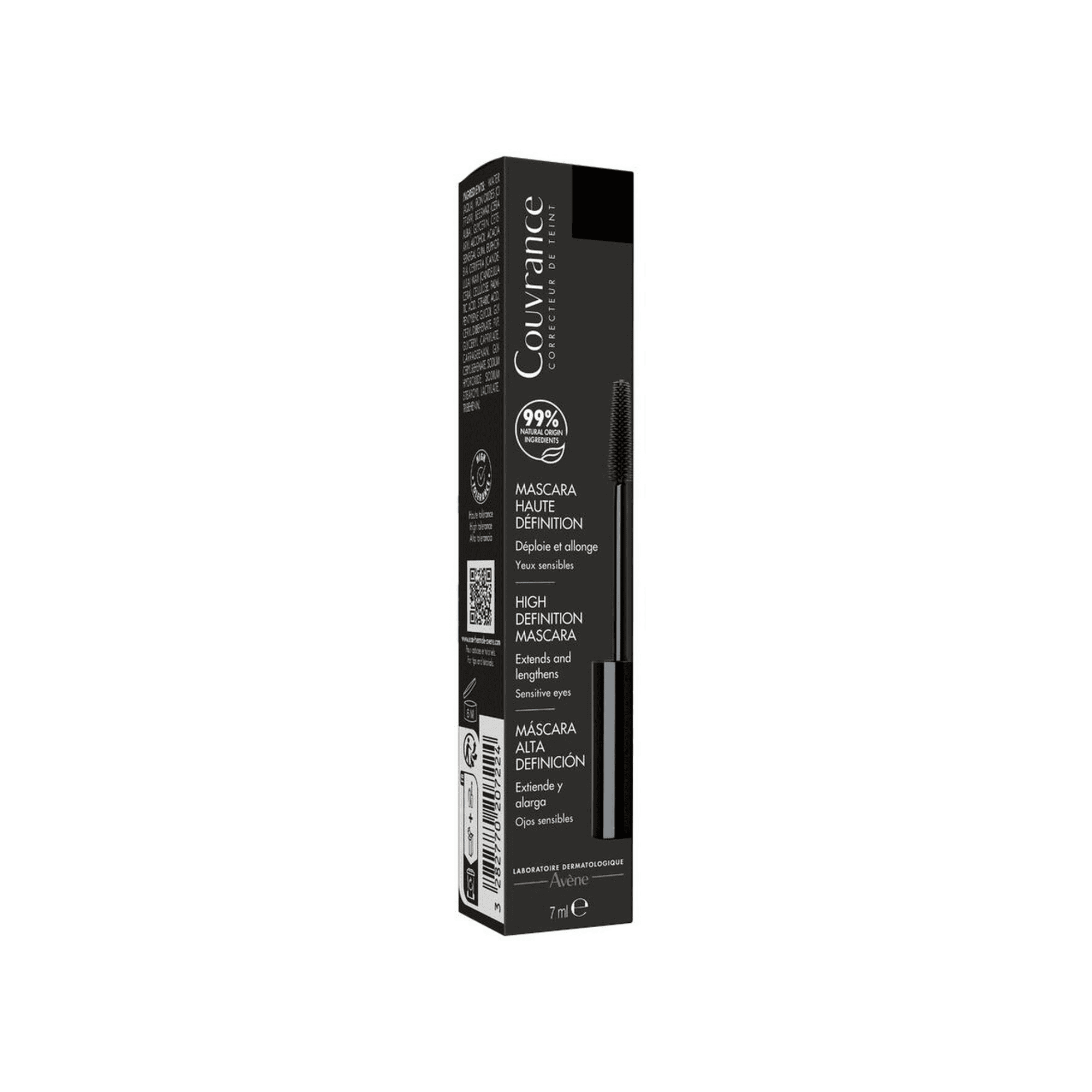Avène Couvrance Mascara High Definition Zwart Avène Couvrance Mascara High Definition Zwart