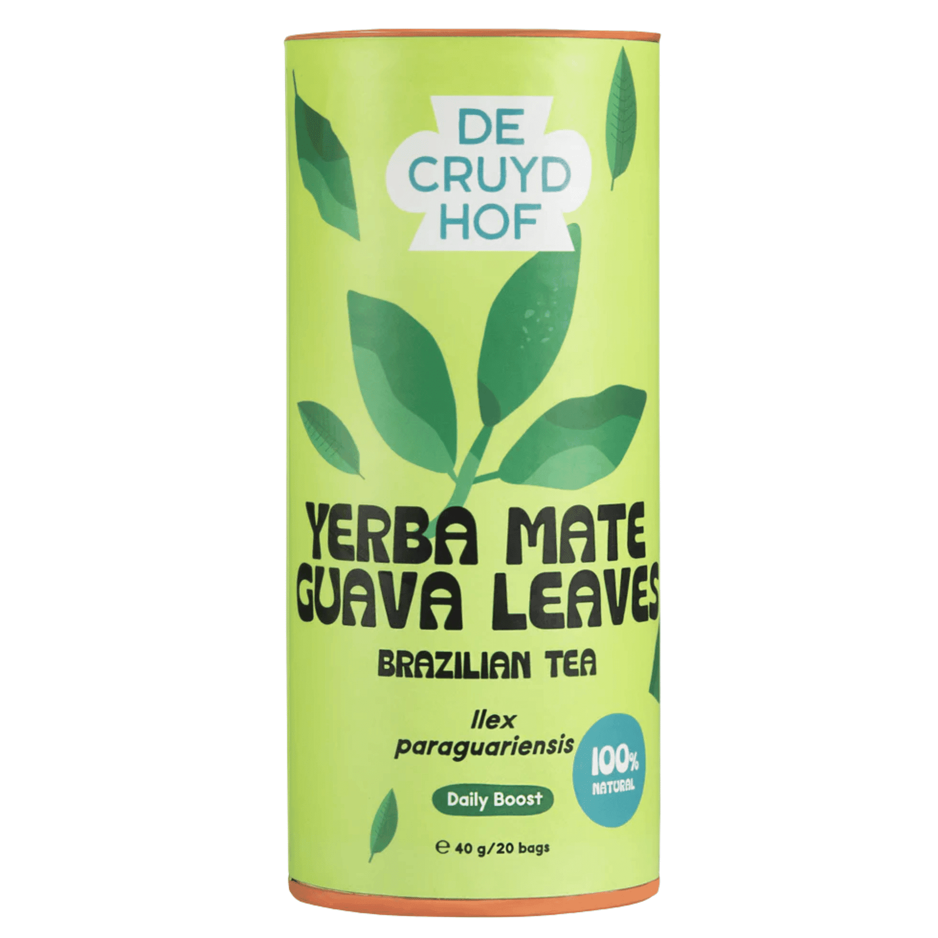 De Cruydhof Yerba Mate Guava Leaves Brazilian Tea