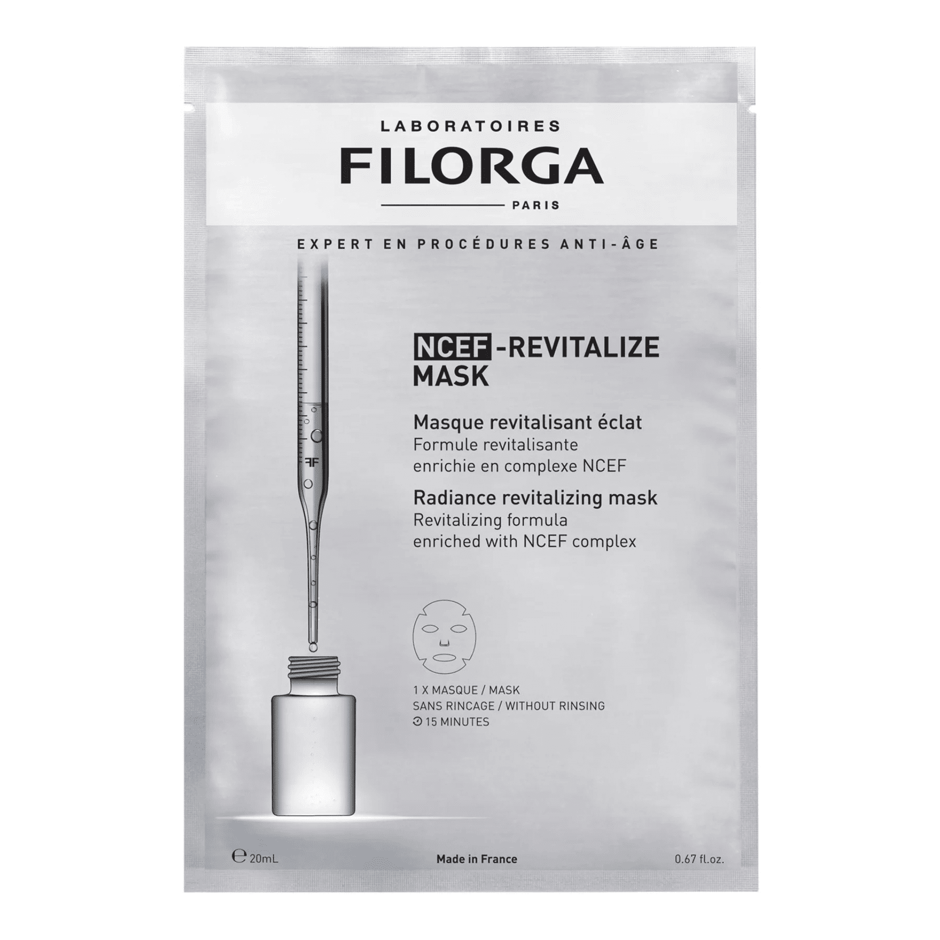 Filorga Ncef Revitalize Sheet Mask 20ml
