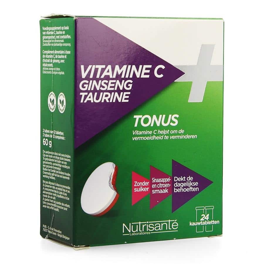 Nutrisanté Vitamine C Ginseng Taurine Nutrisanté Vitamine C Ginseng Taurine