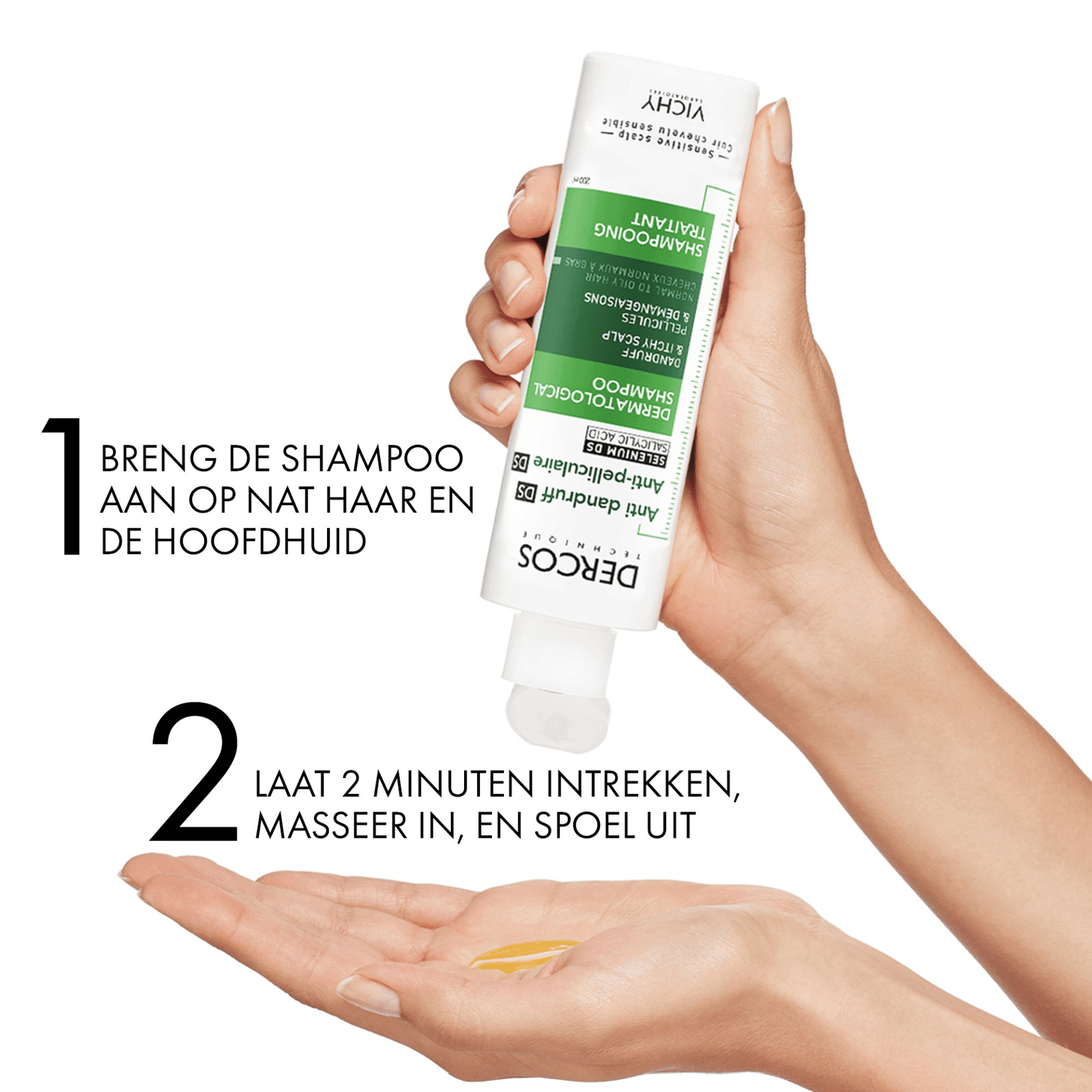 Vichy Dercos Anti-Roos DS Normaal tot Vet Haar Vichy Dercos Anti-Roos DS Normaal tot Vet Haar