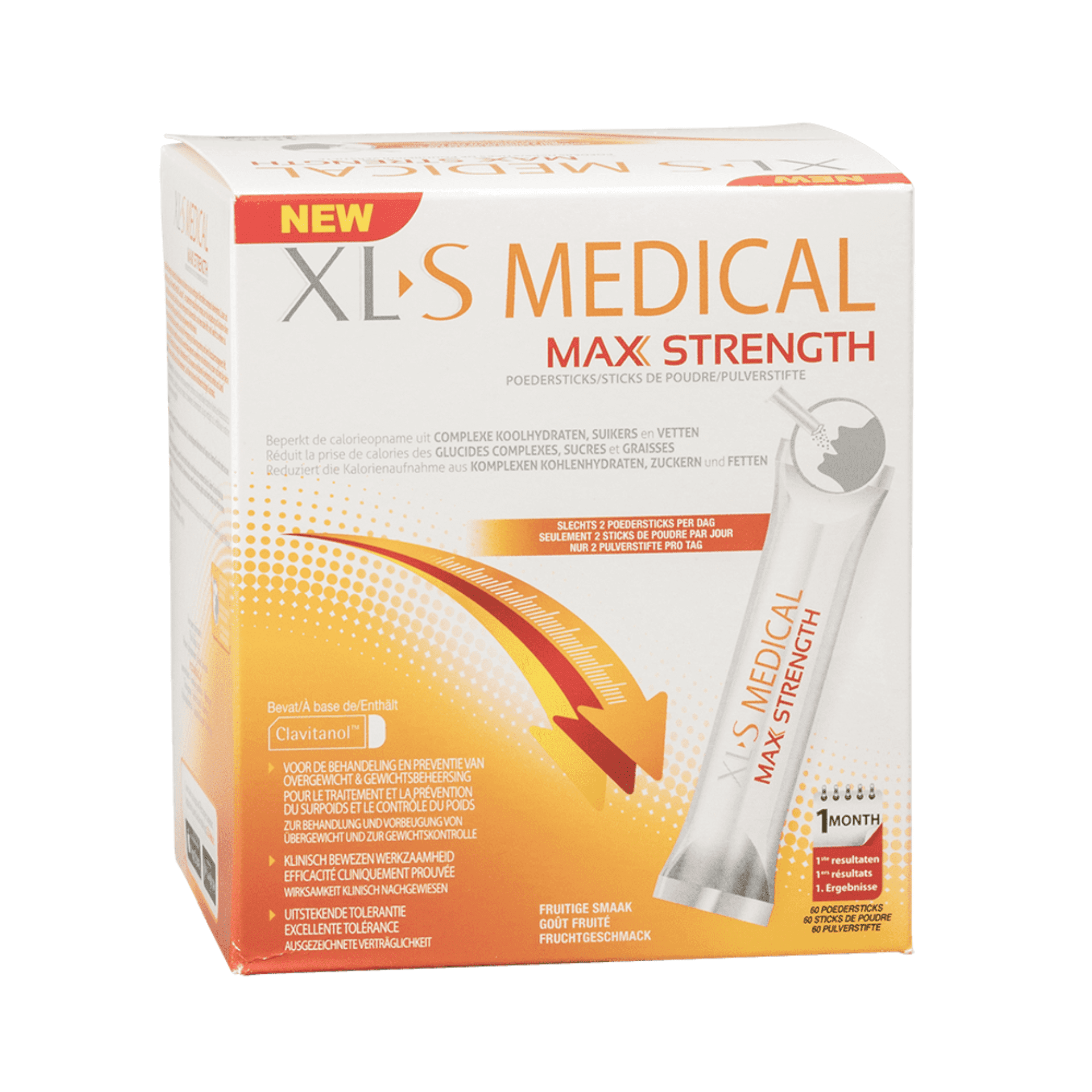 XLS Medical Max Strength Sticks 60 pièces