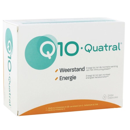 span Twisted de wind is sterk Q10-Quatral 2 x 84 capsules - Online bestellen | Optiphar