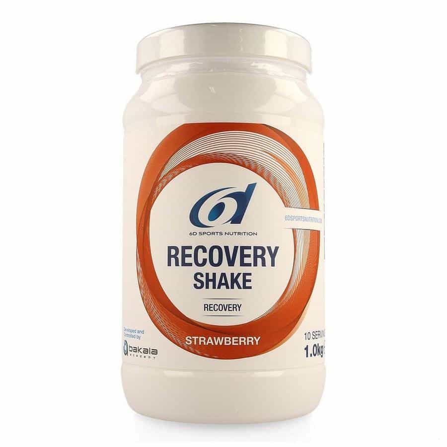 6d Sports Nutrition Recovery Shake Strawberry
