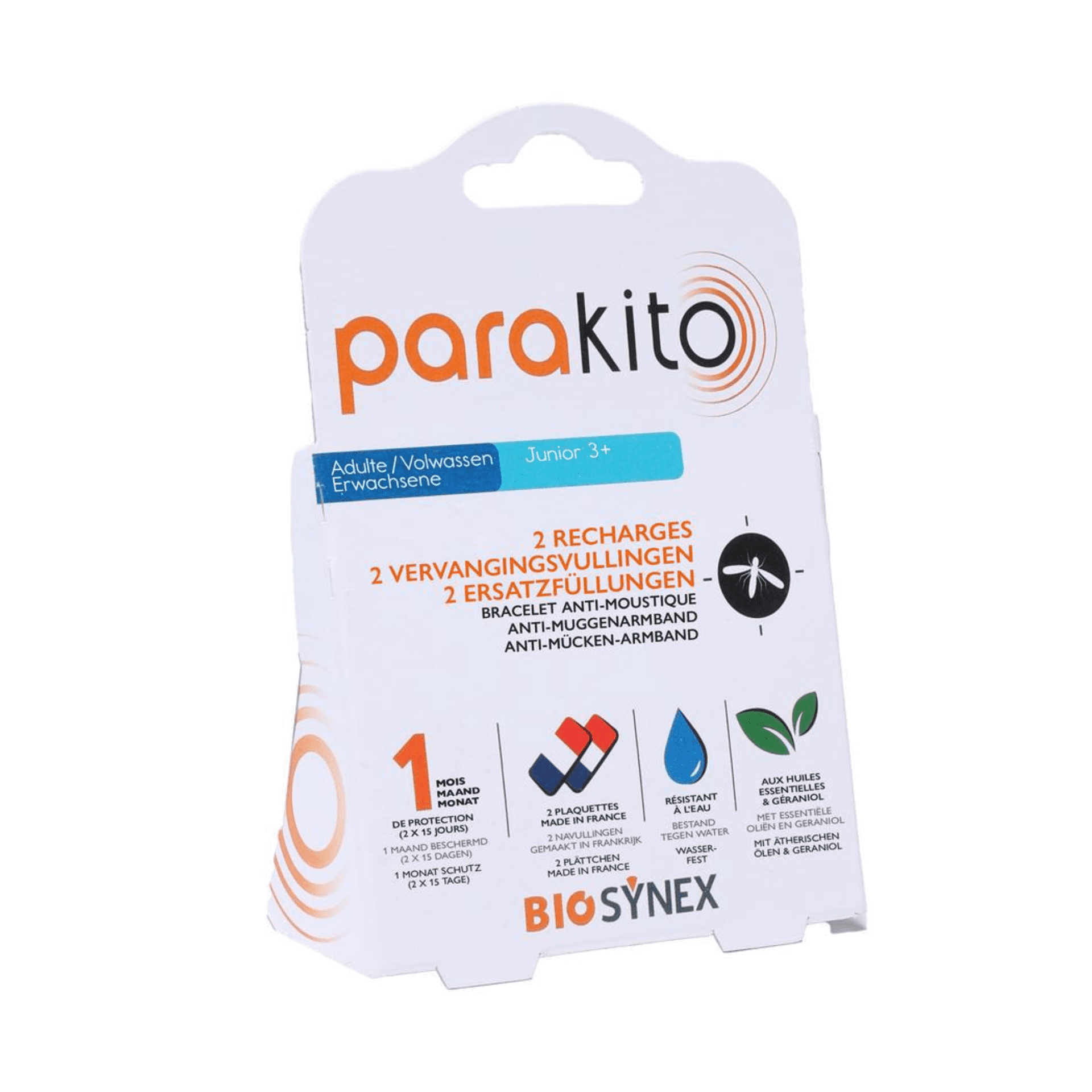Para'kito Bracelet Recharges Pack Plaquettes 2