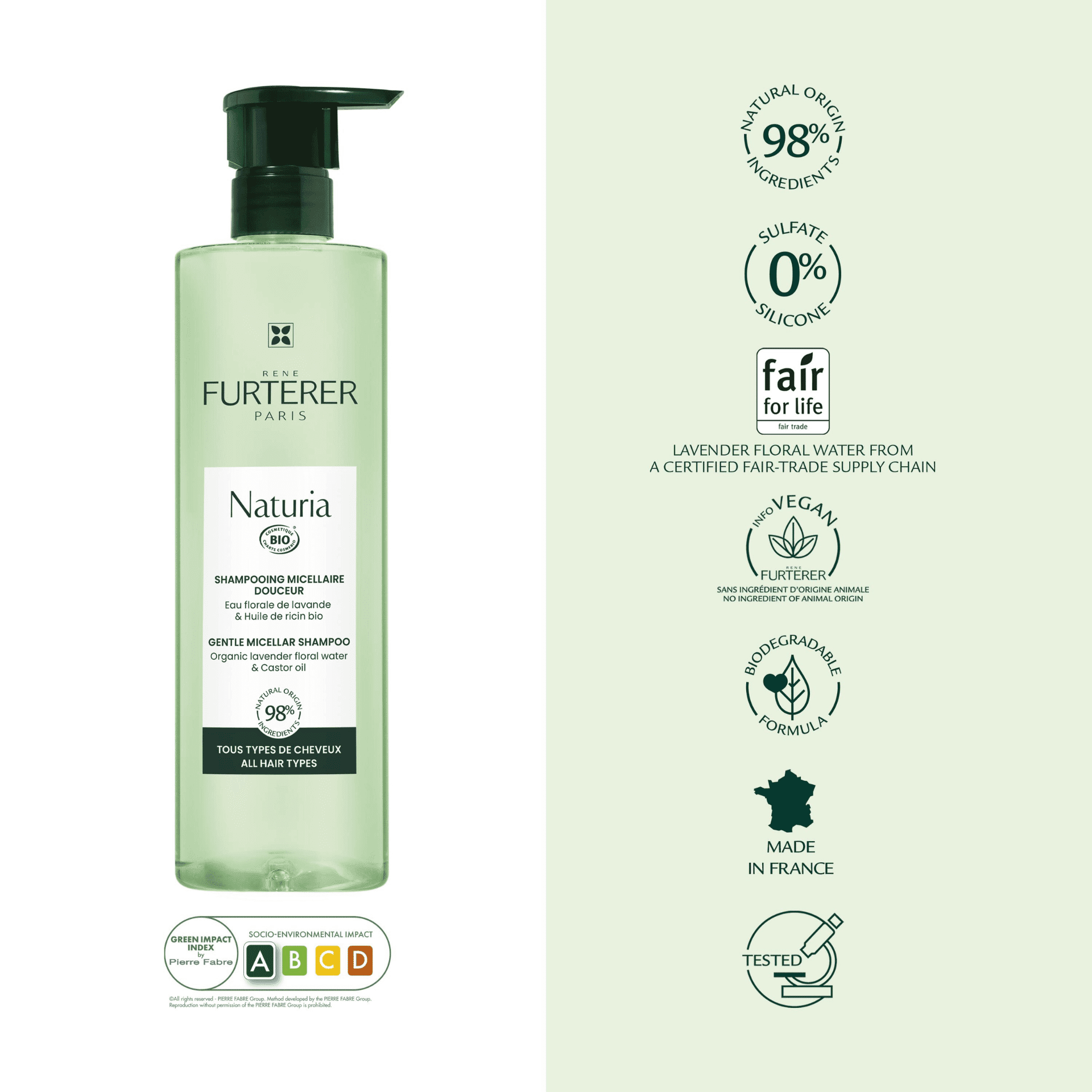 René Furterer Naturia Milde Shampoo