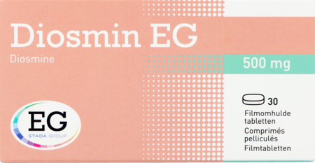 Diosmin EG 500mg comp pell 30 Diosmin EG 500mg comp pell 30