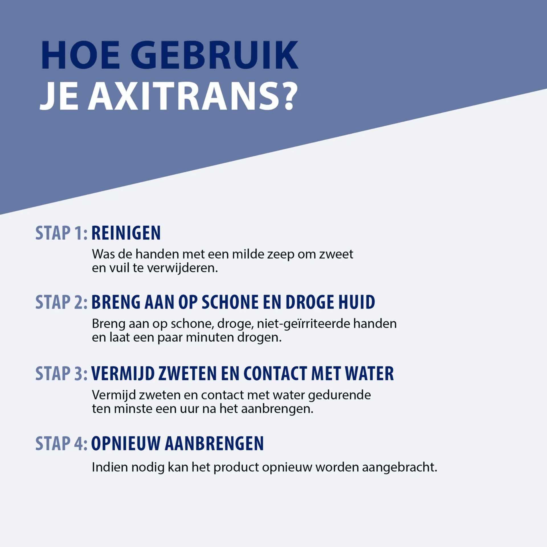 Axitrans Antitranspirant Mains Moites Crème