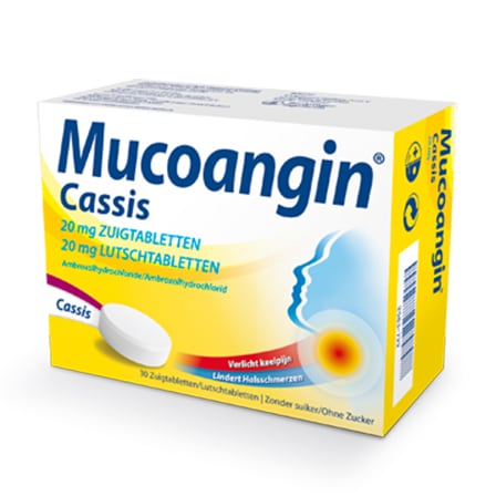 Mucoangin Zwarte Bes 20 mg Mucoangin Zwarte Bes 20 mg