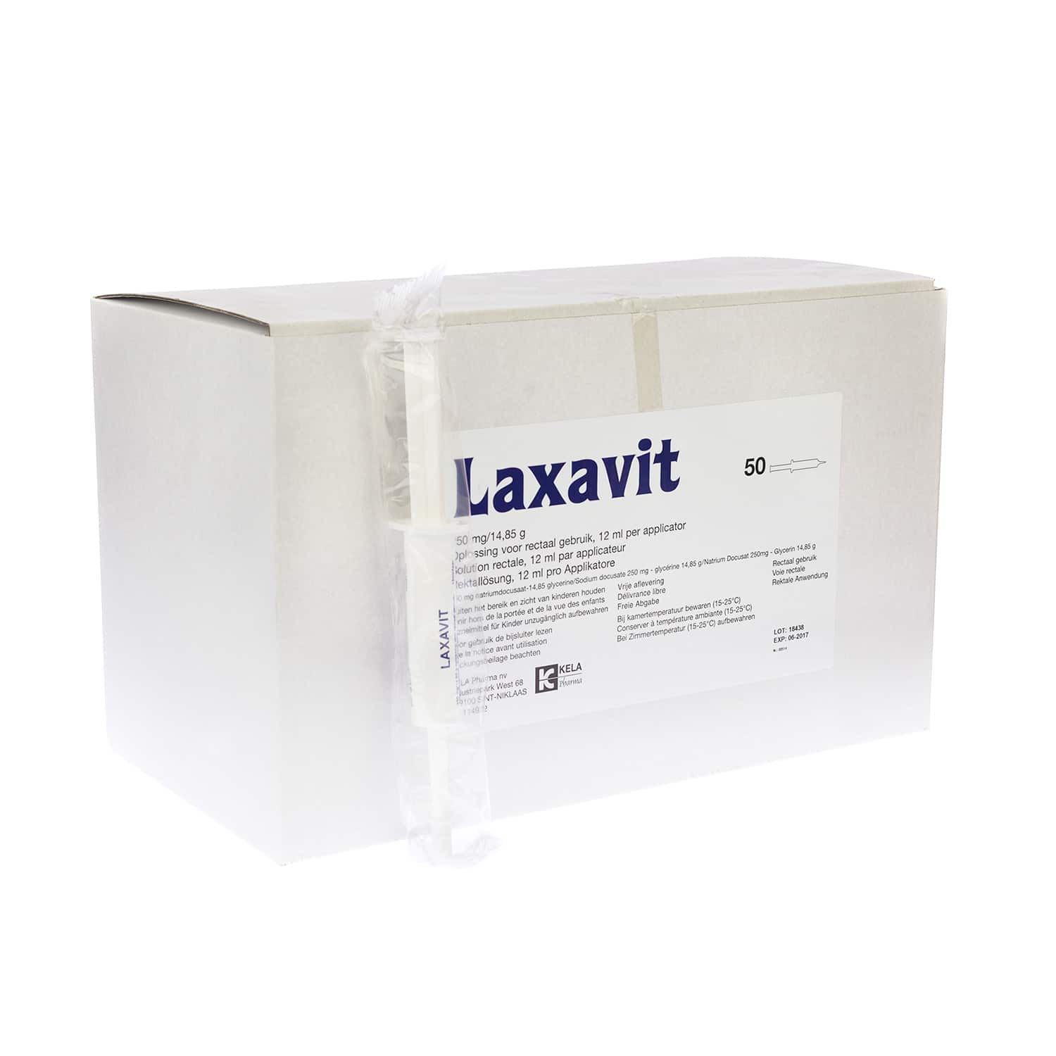 Laxavit Micro Enema Injectie Laxavit Micro Enema Injectie