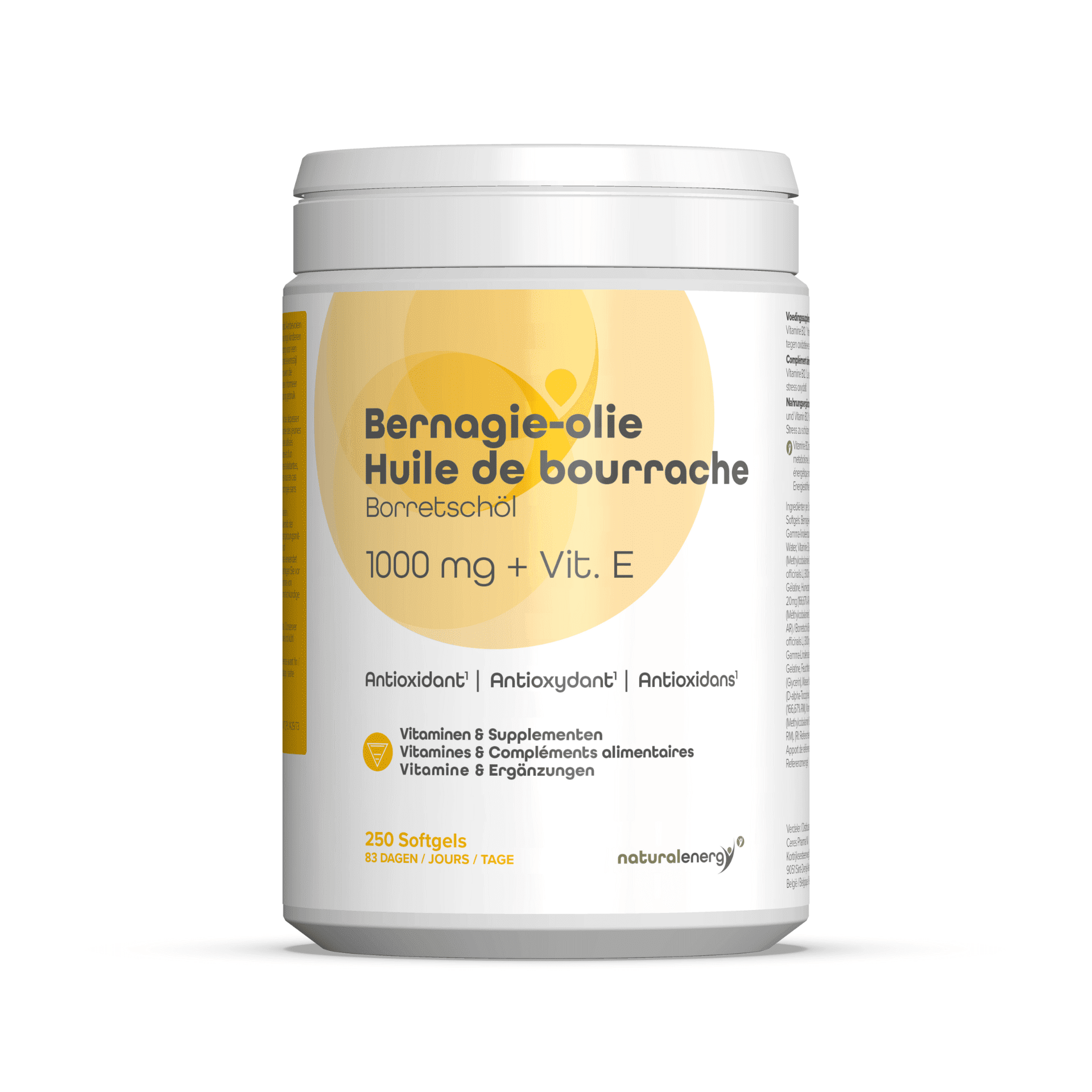 Natural Energy Huile de Bourrache Natural Energy Huile de Bourrache