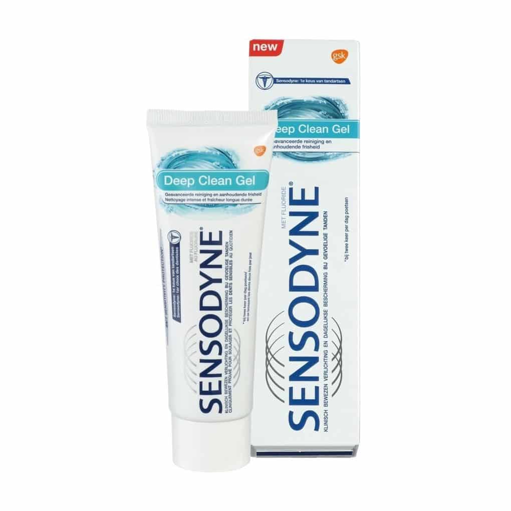 Sentimenteel Zeggen Kleren Sensodyne Deep Clean Gel Tandpasta 75 ml - online bestellen | Optiphar