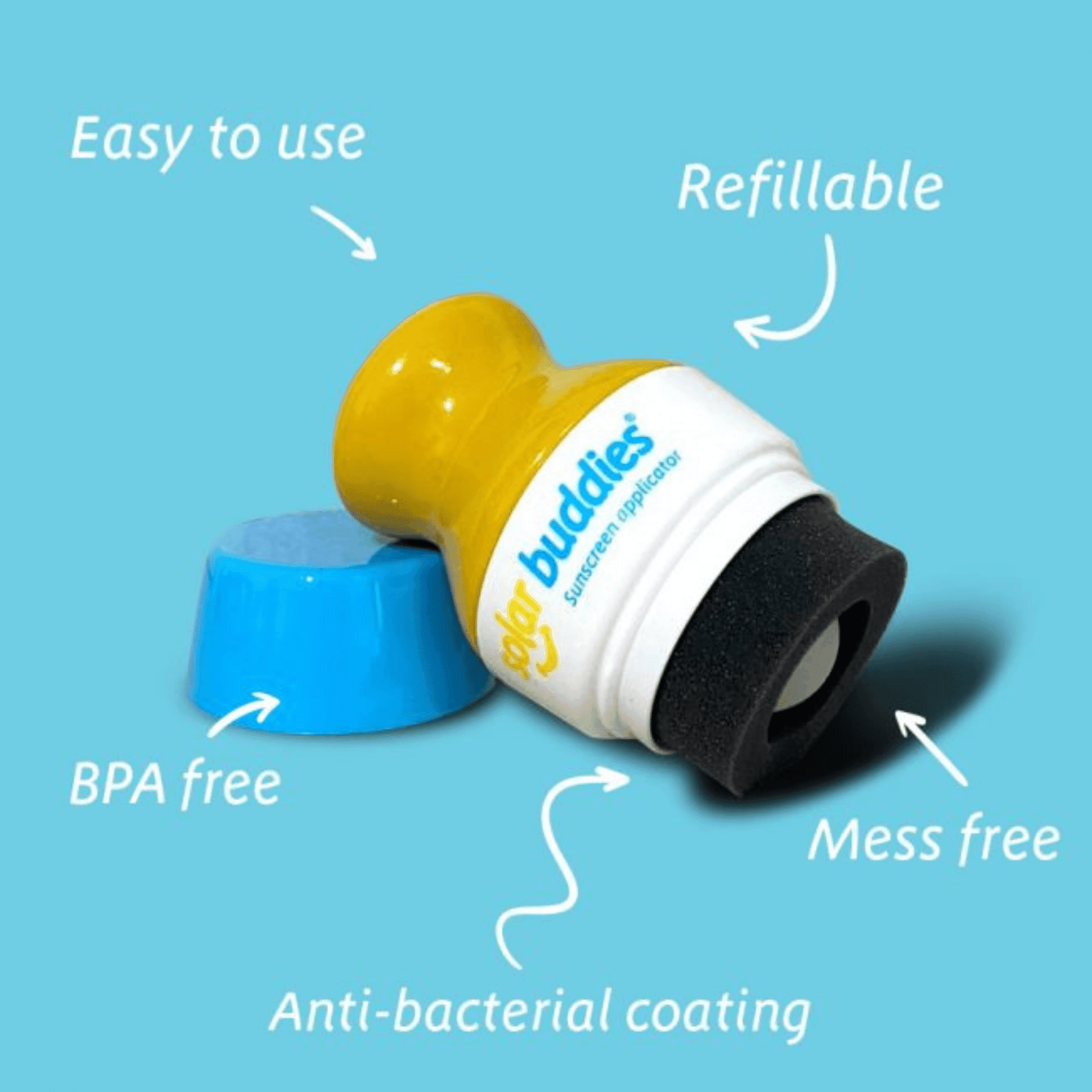 Solar Buddies Hervulbare Zonnecrème-applicator