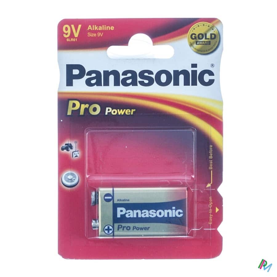 Panasonic 6LR61 9V Batterij Panasonic 6LR61 9V Batterij