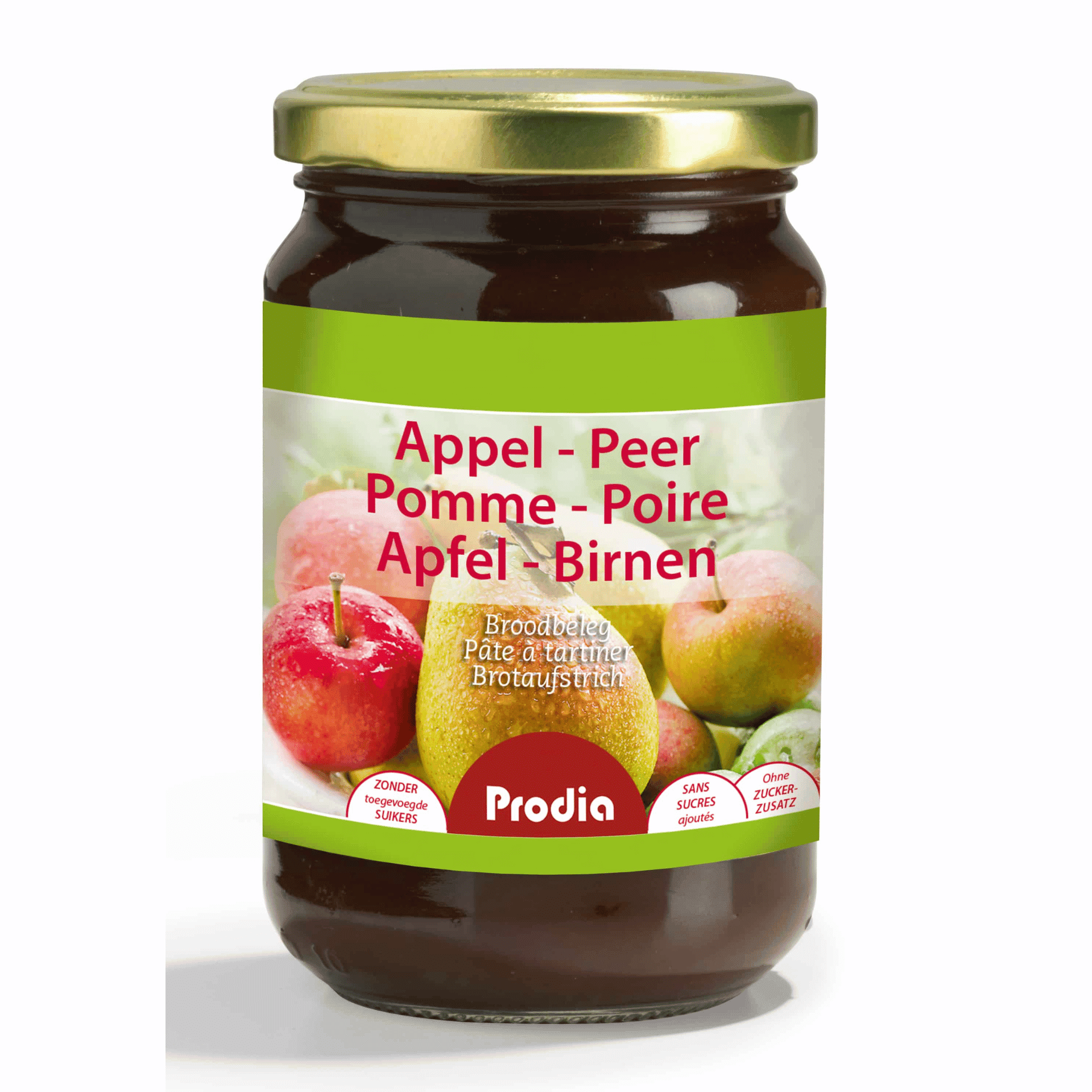 Prodia Pain à Tartiner Pommes-Poires 320 g