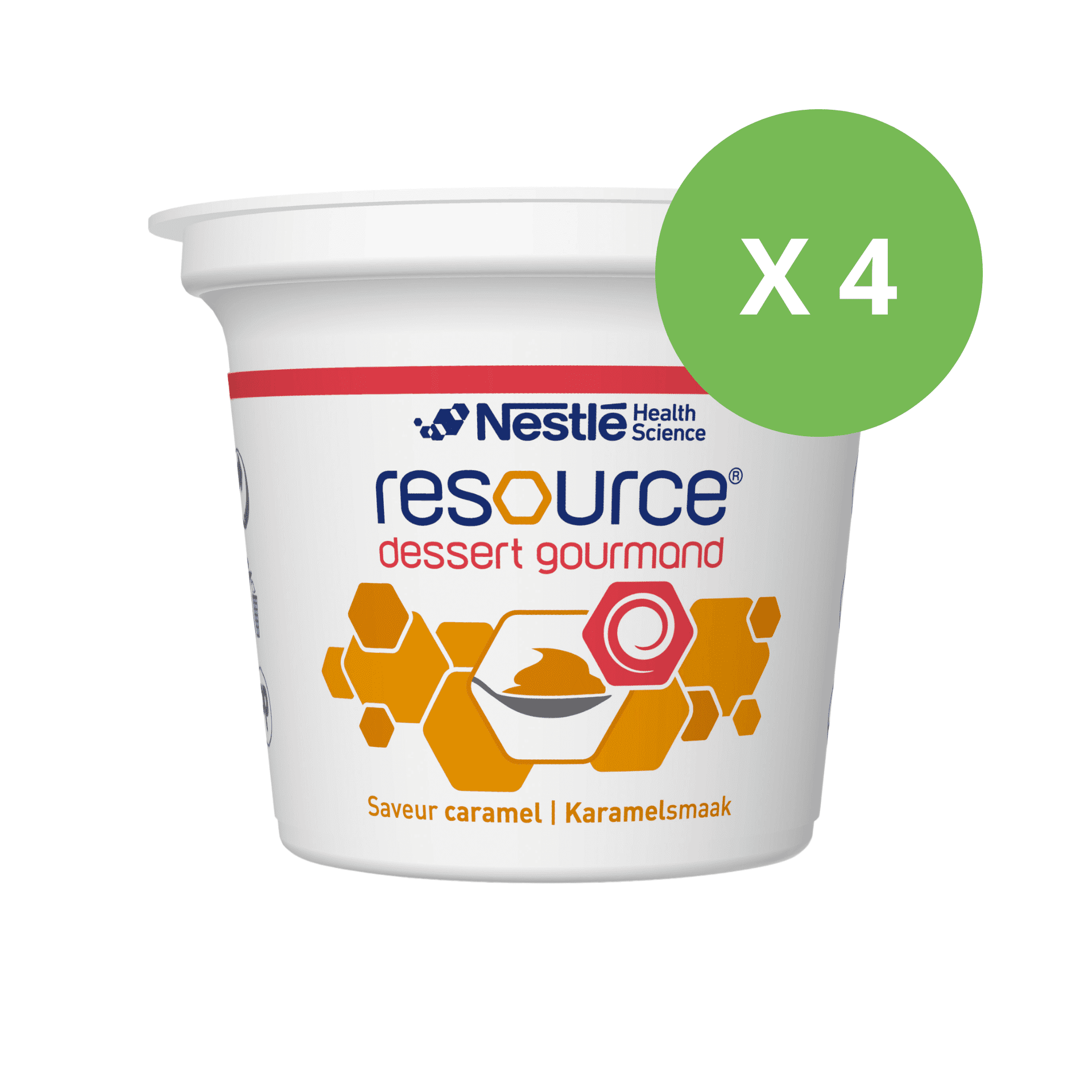 Nestlé Resource Dessert Gourmand 4 x 125 g Nestlé Resource Dessert Gourmand 4 x 125 g