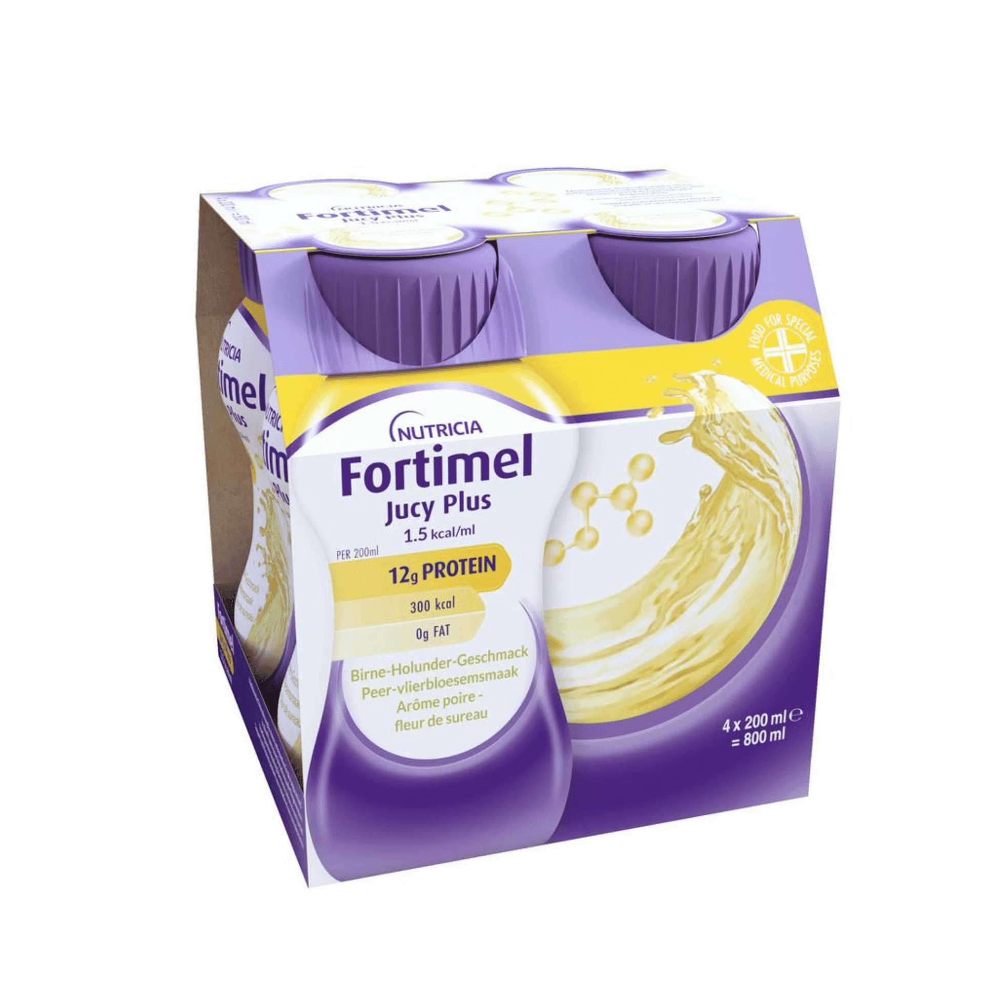 Fortimel Jucy Plus Mangue Ananas 4x200ml 185085 Fortimel Jucy Plus Mangue Ananas 4x200ml 185085