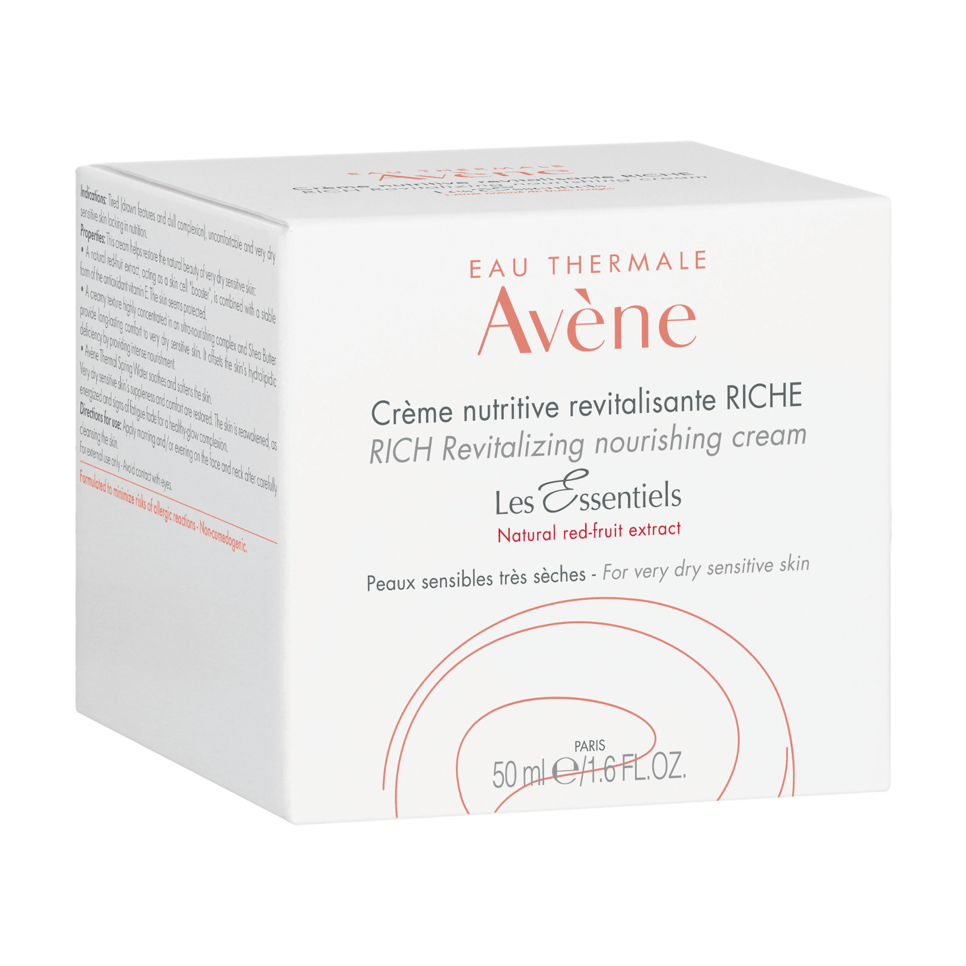 Avene Les Essentiels Cr Nutr. Revital. Riche 50ml
