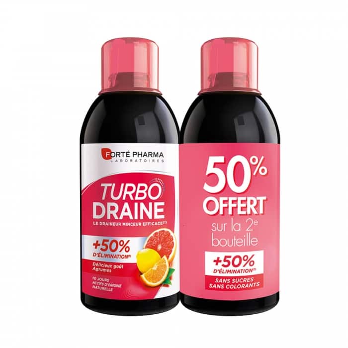 FortÃ© Pharma Turbodraine Citrusvruchten Duo Promo*