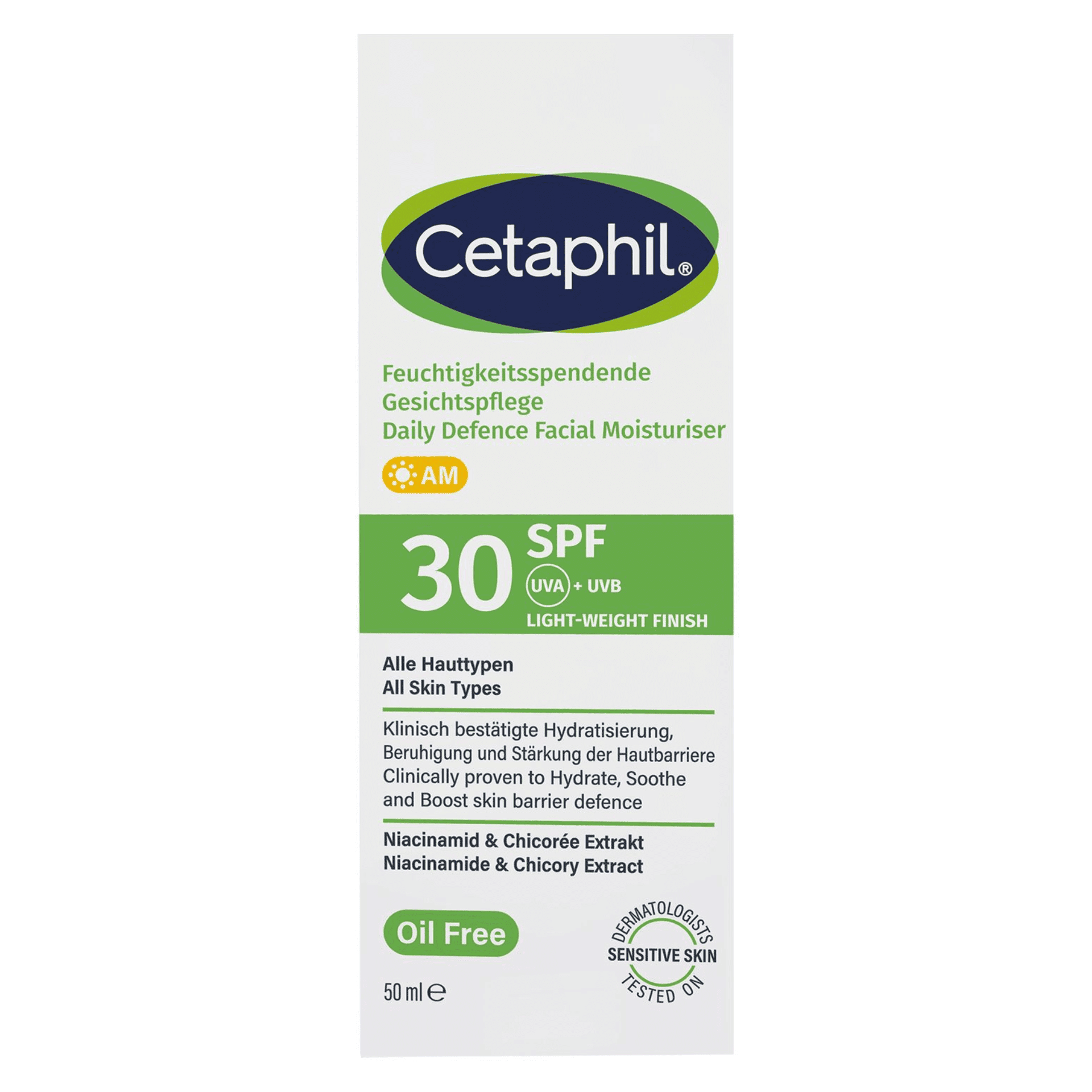 Cetaphil Daily Defence Fac. Moisturiser Spf30 50ml Cetaphil Daily Defence Fac. Moisturiser Spf30 50ml