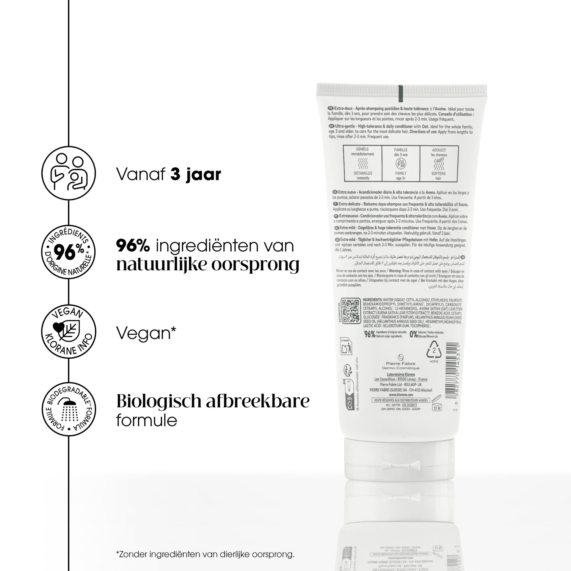 Klorane Avoine Après-Shampooing Extra-Doux Klorane Avoine Après-Shampooing Extra-Doux