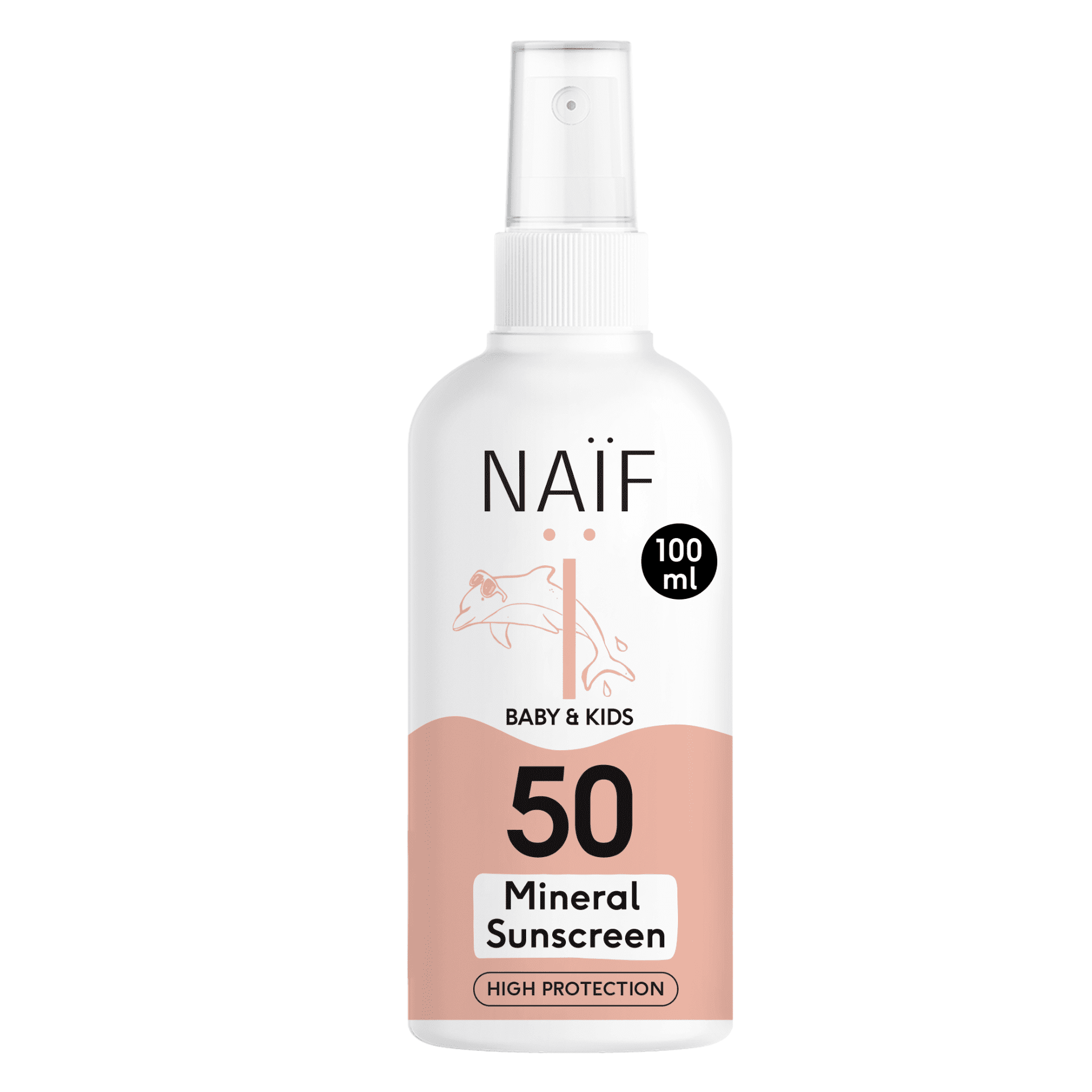 Naïf Baby & Kids Mineral Sunscreen Spray SPF 50