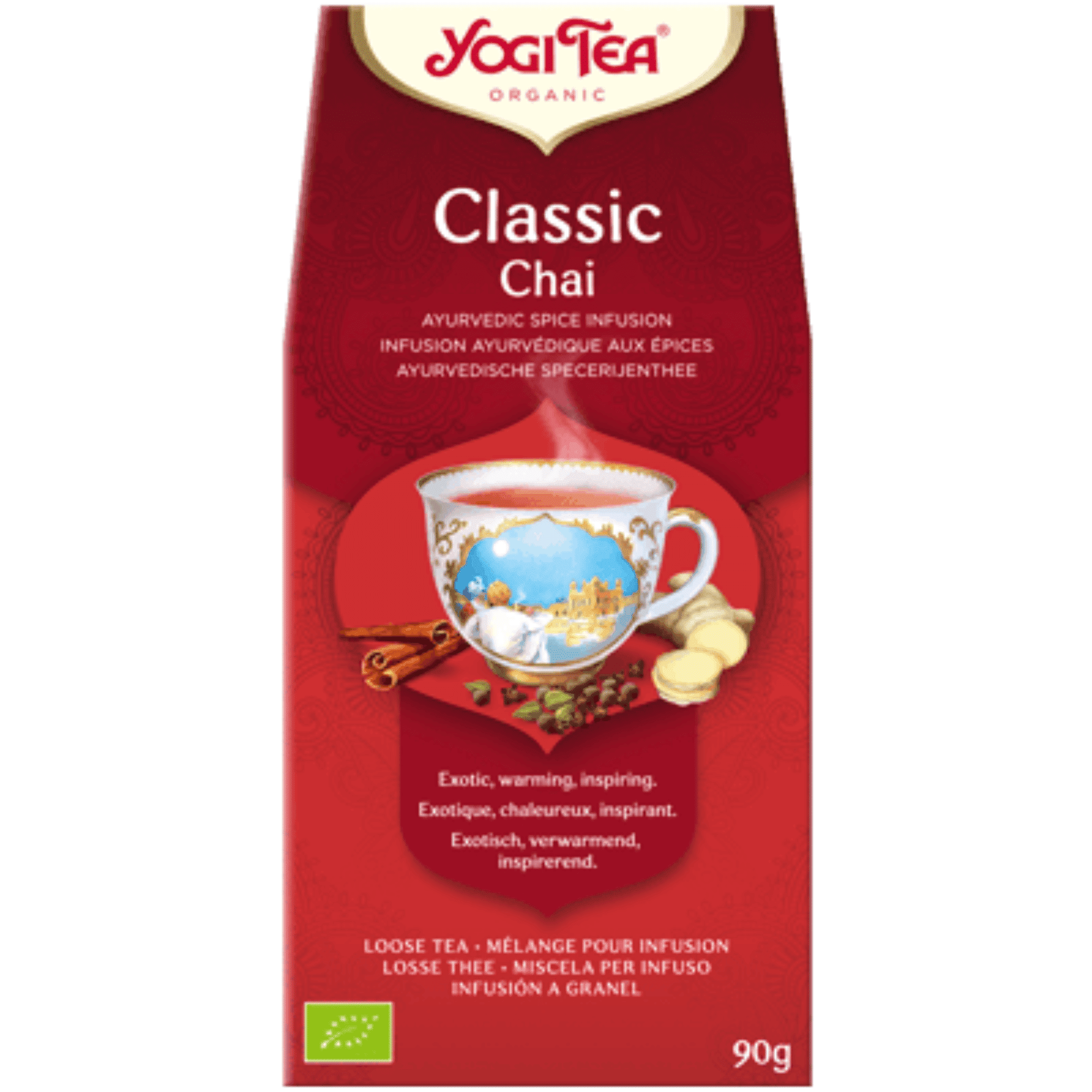 Yogi Tea Thé Chai Classique en Vrac 90 g