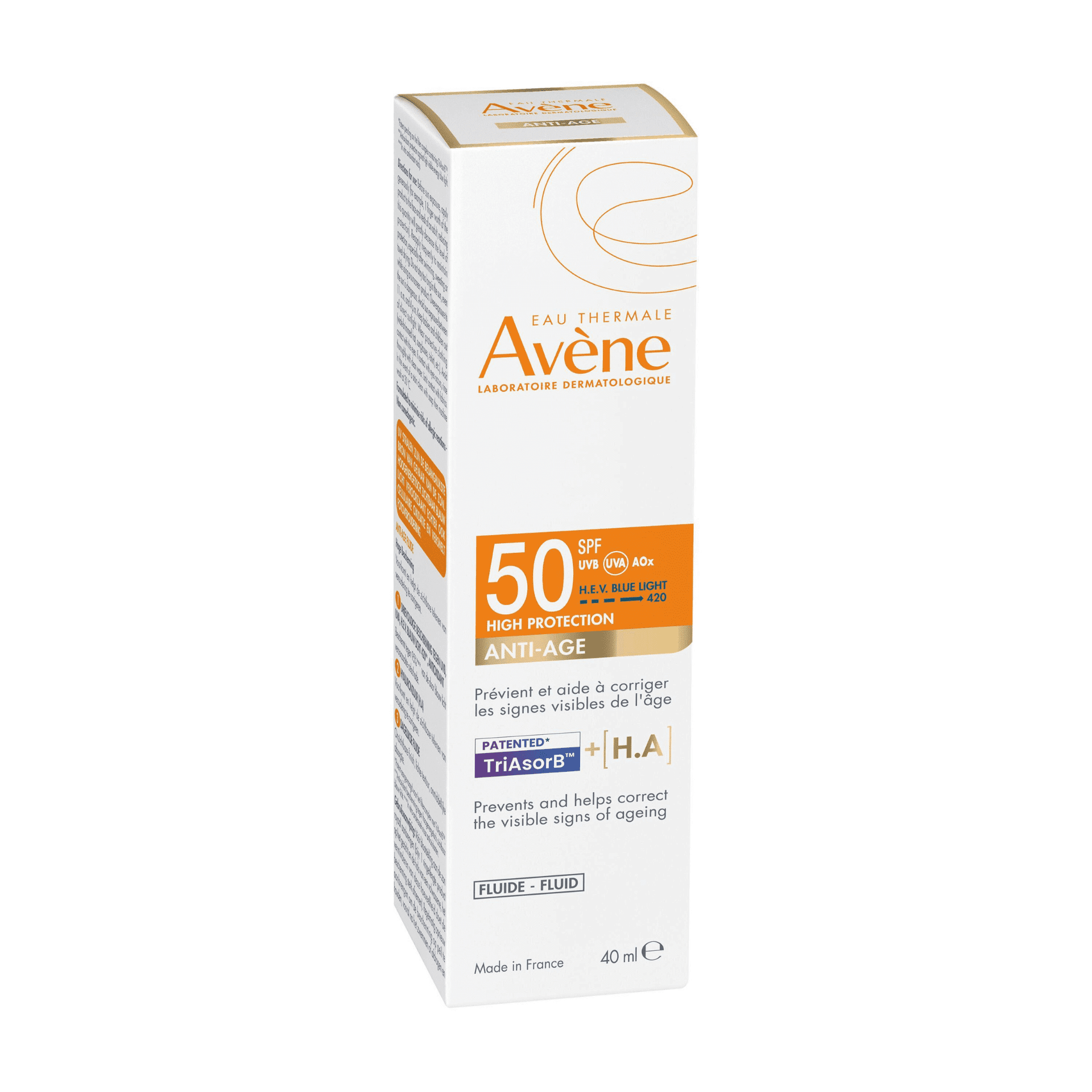 Avene Sol Spf50 A/age Fluide 40ml