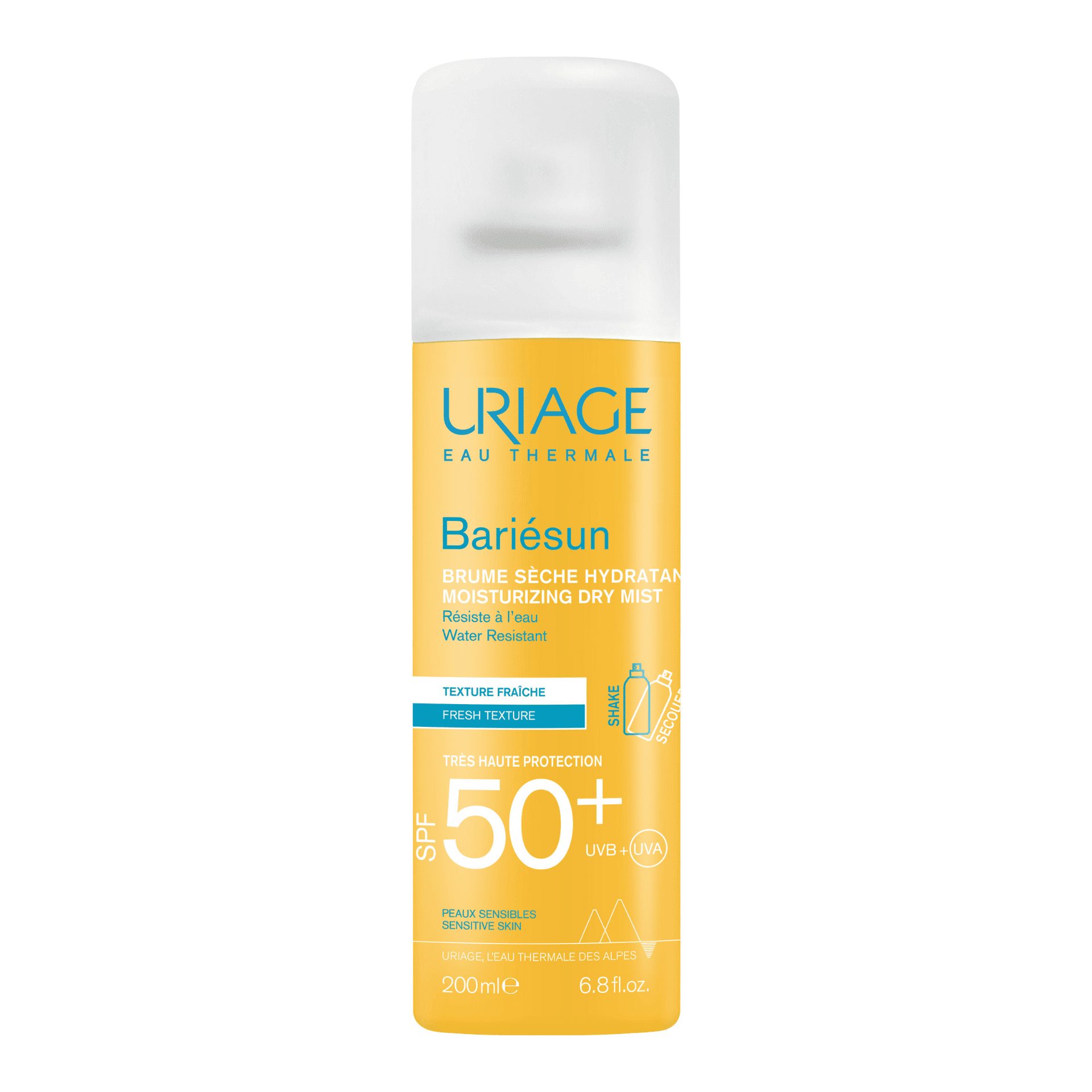 Uriage Bariésun Hydraterende Droge Zonnemist SPF 50+