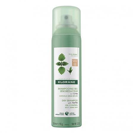 Klorane Talgregulerende Droogshampoo Brandnetel Getint Spray Klorane Talgregulerende Droogshampoo Brandnetel Getint Spray