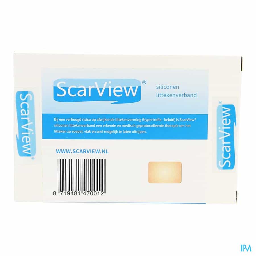 Scarview Elastic Silicone 5 x 7,5 cm