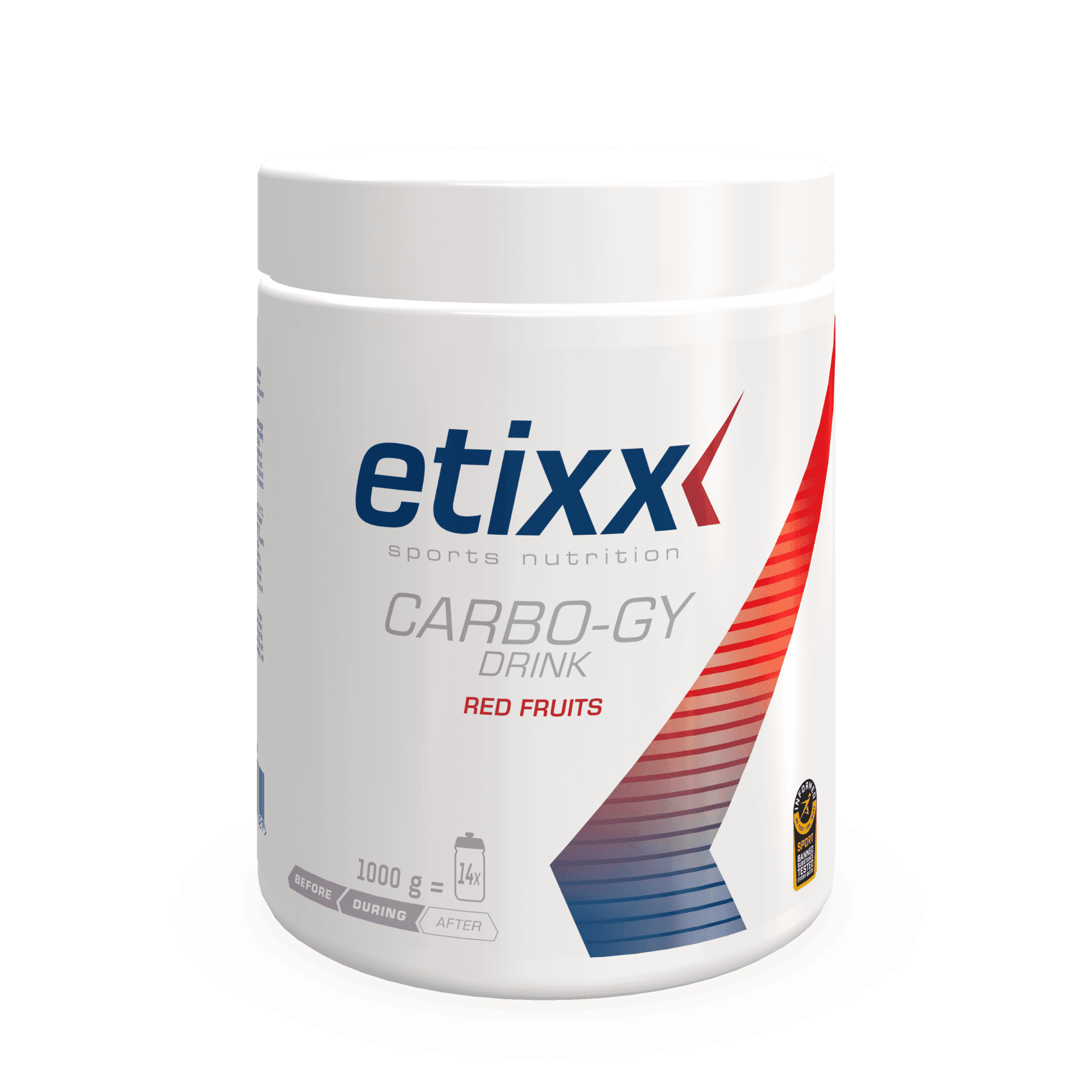 Etixx Carbo-Gy Rode Vruchten 1 kg