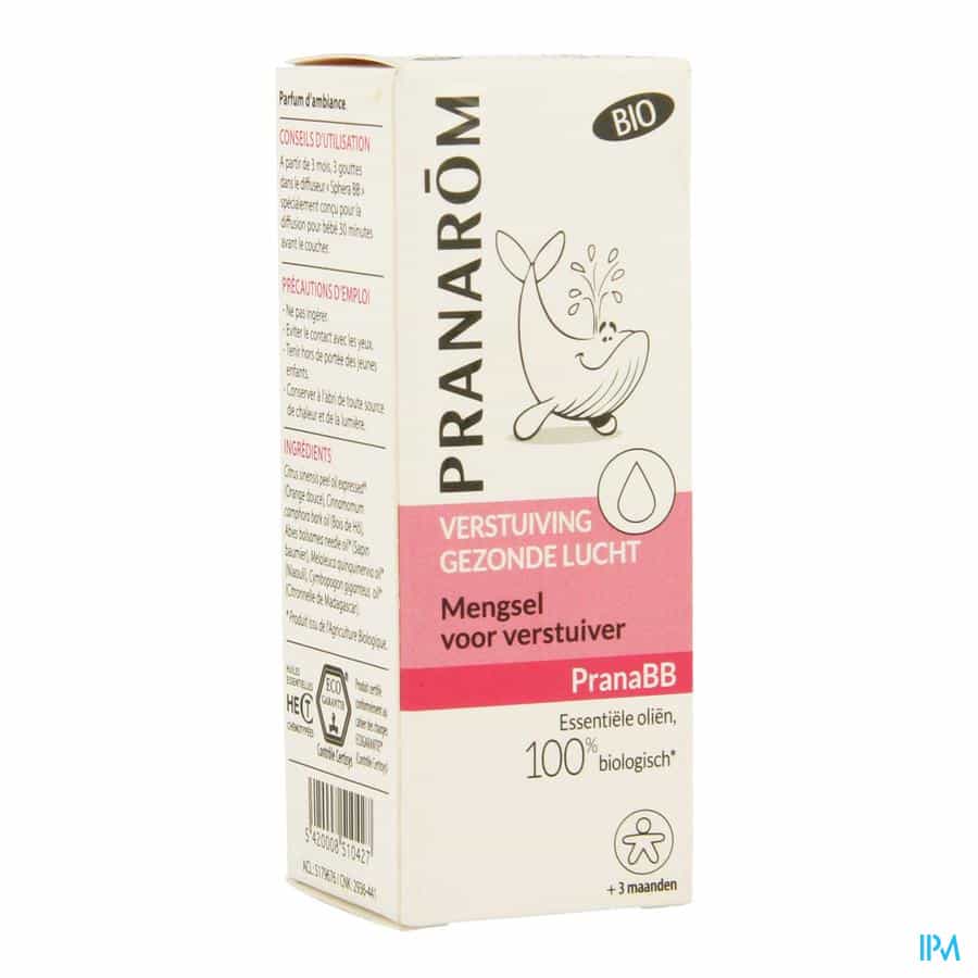 Pranarom PranaBB Verstuiving Gezuiverde Lucht Pranarom PranaBB Verstuiving Gezuiverde Lucht