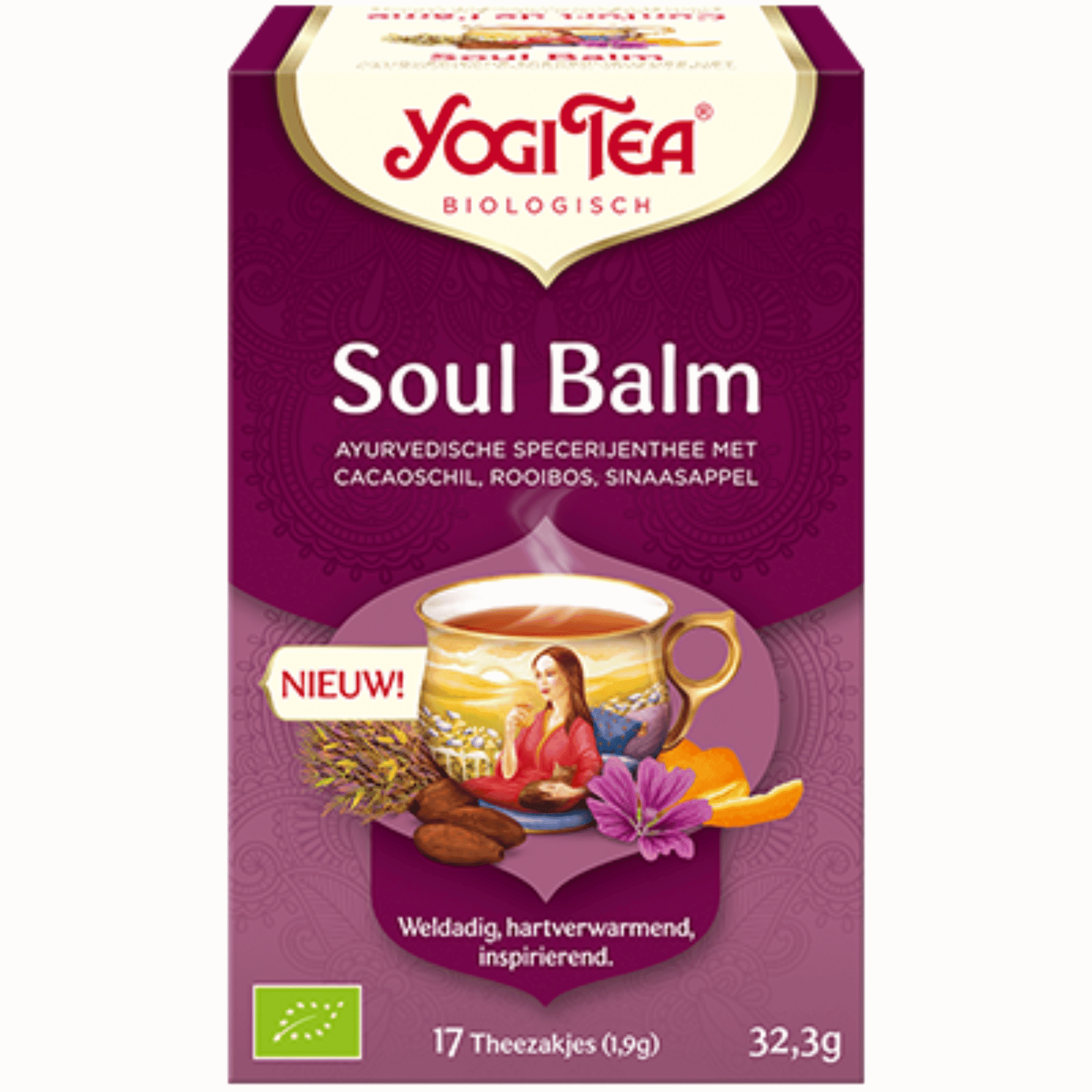 Yogi Tea Baume Âme 17 sachets Yogi Tea Baume Âme 17 sachets