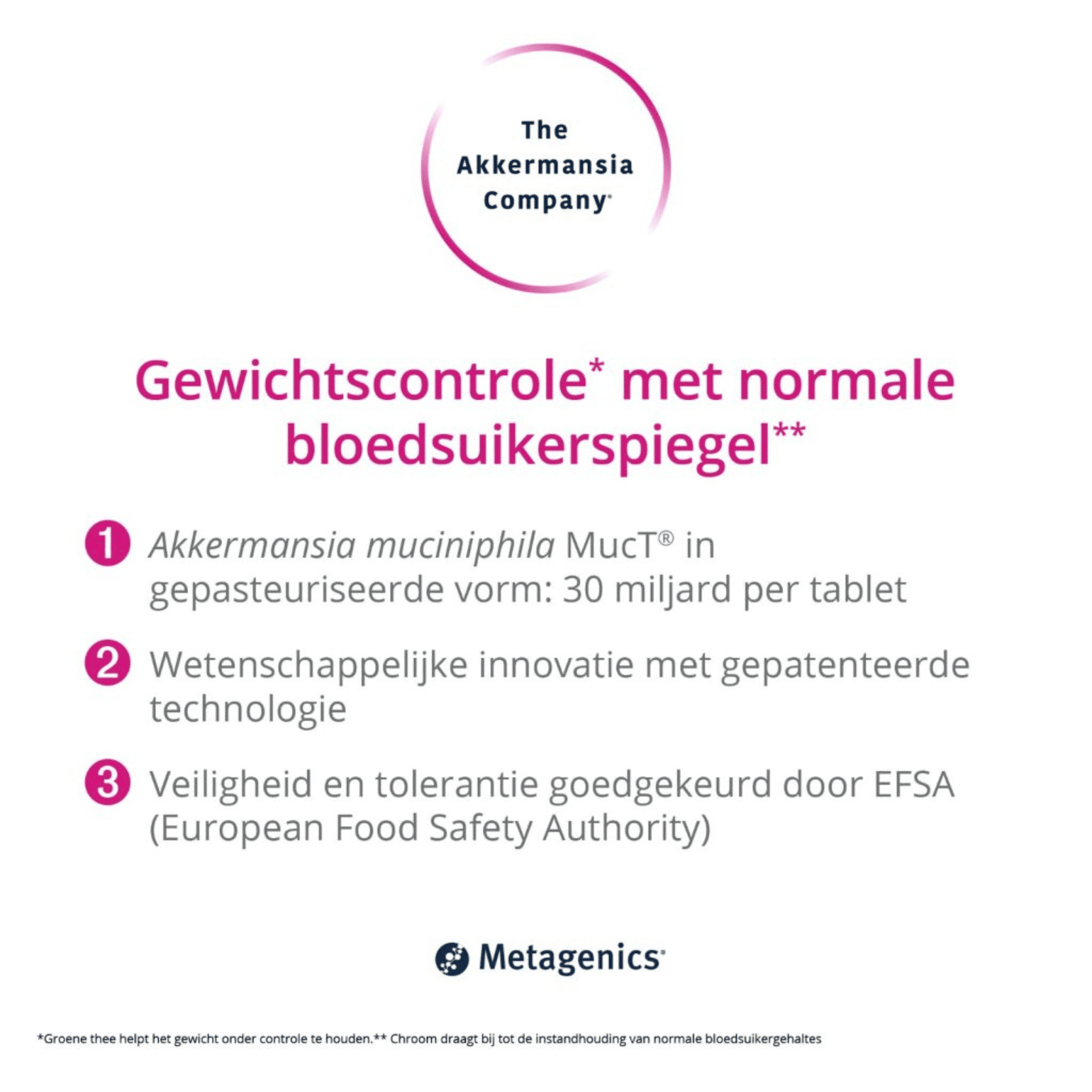 The Akkermansia Company Gewichtscontrole