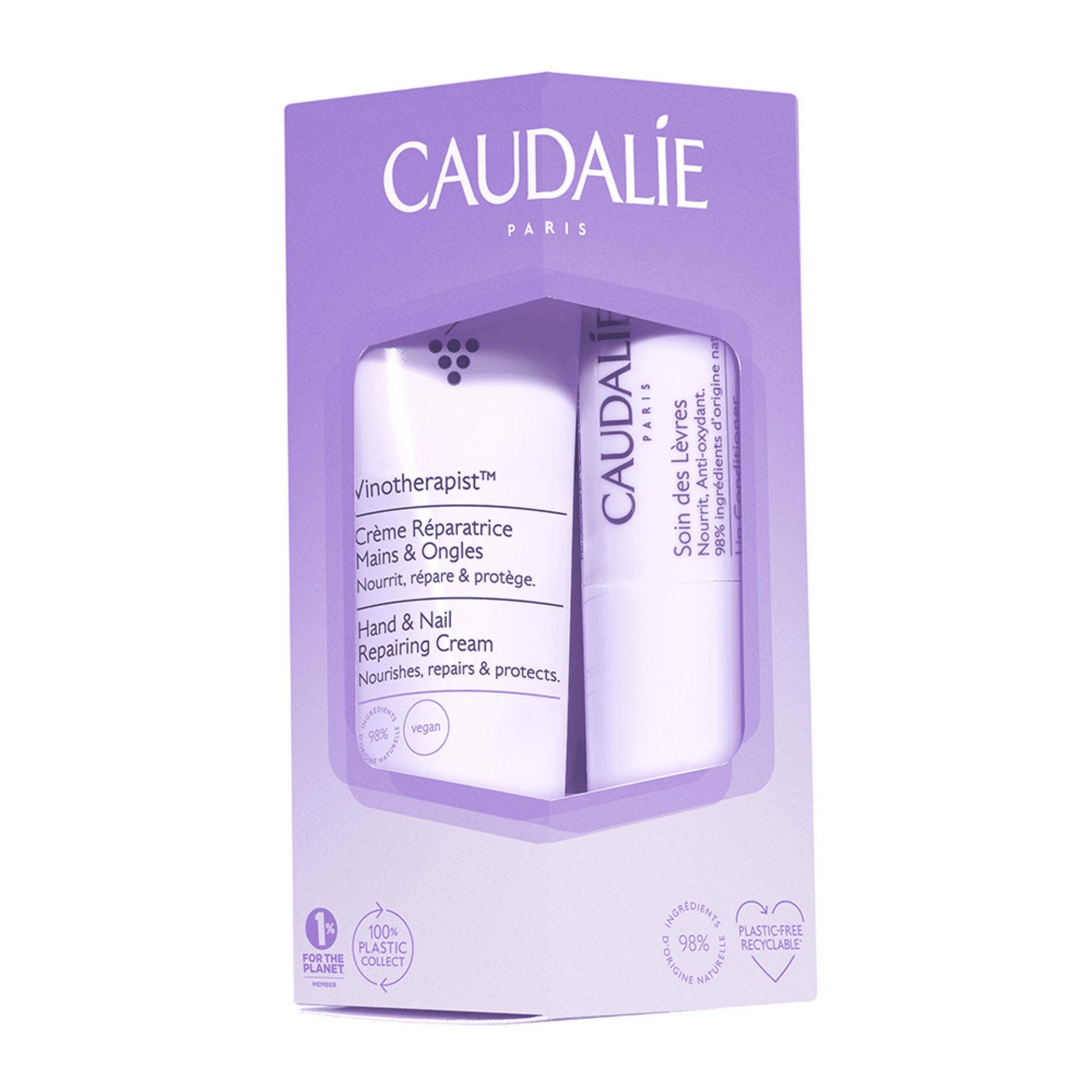Caudalie Vinotherapist Duo Handen & Lippen Geschenkset