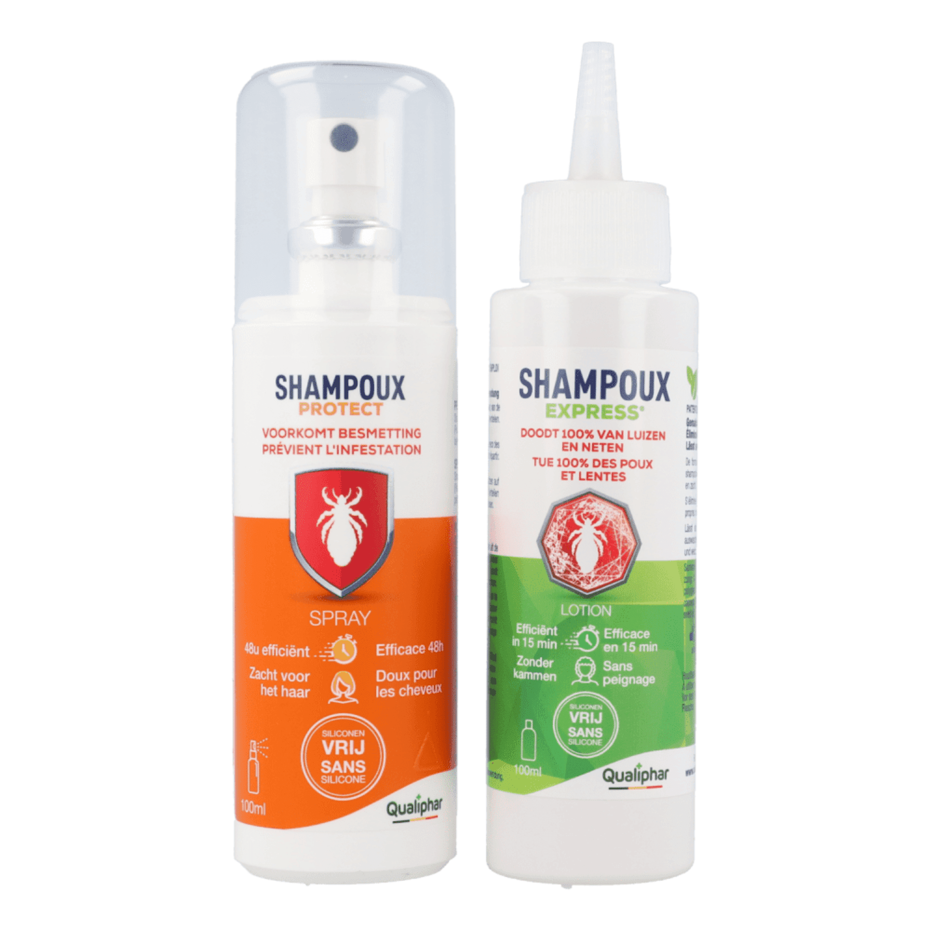 Shampoux Express Lotion + Protect Promopakket 100 ml + 100 ml
